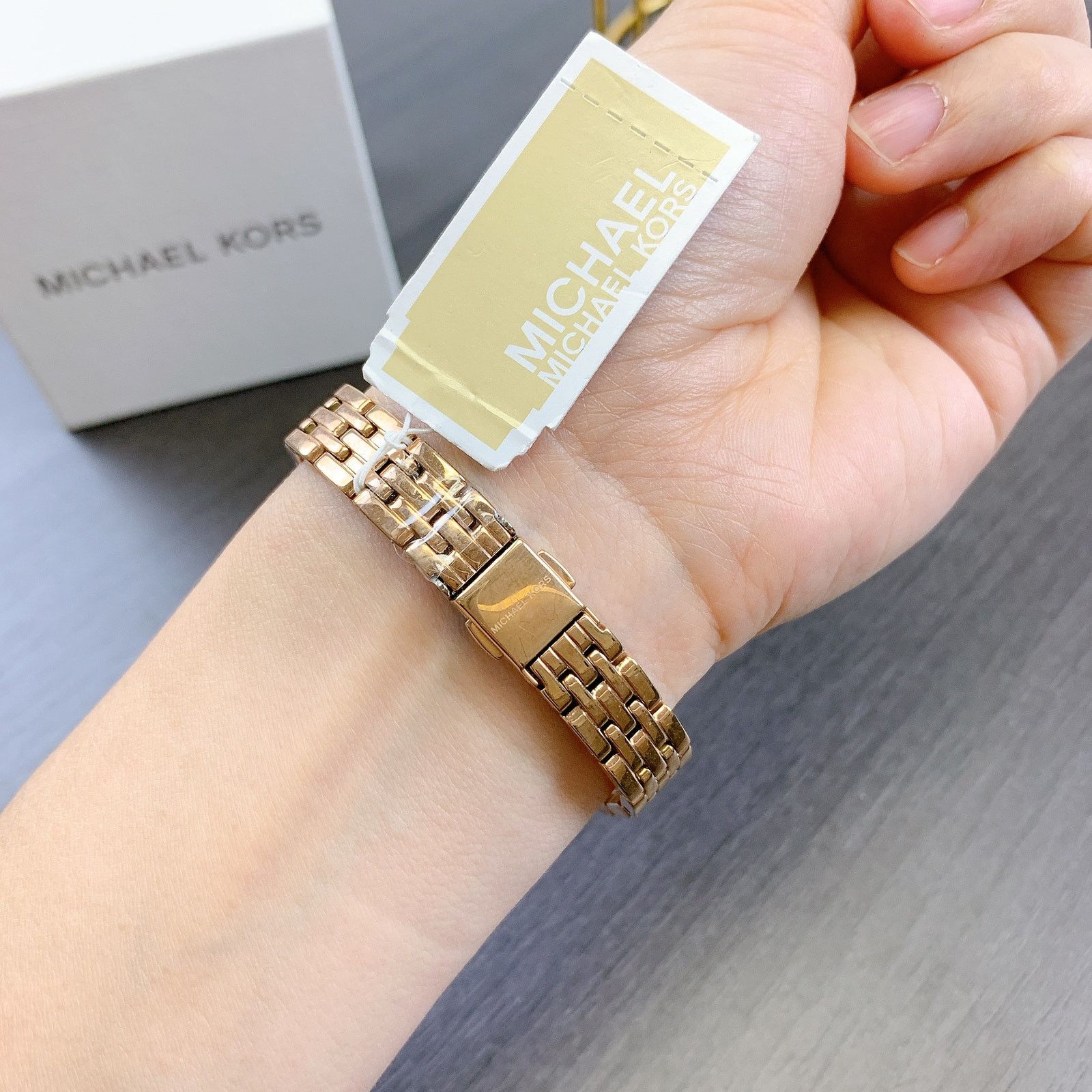 Michael Kors Michael Kors MK4613 Melissa Three-Hand Rose Gold-Tone Size ONE SIZE - 3 Thumbnail