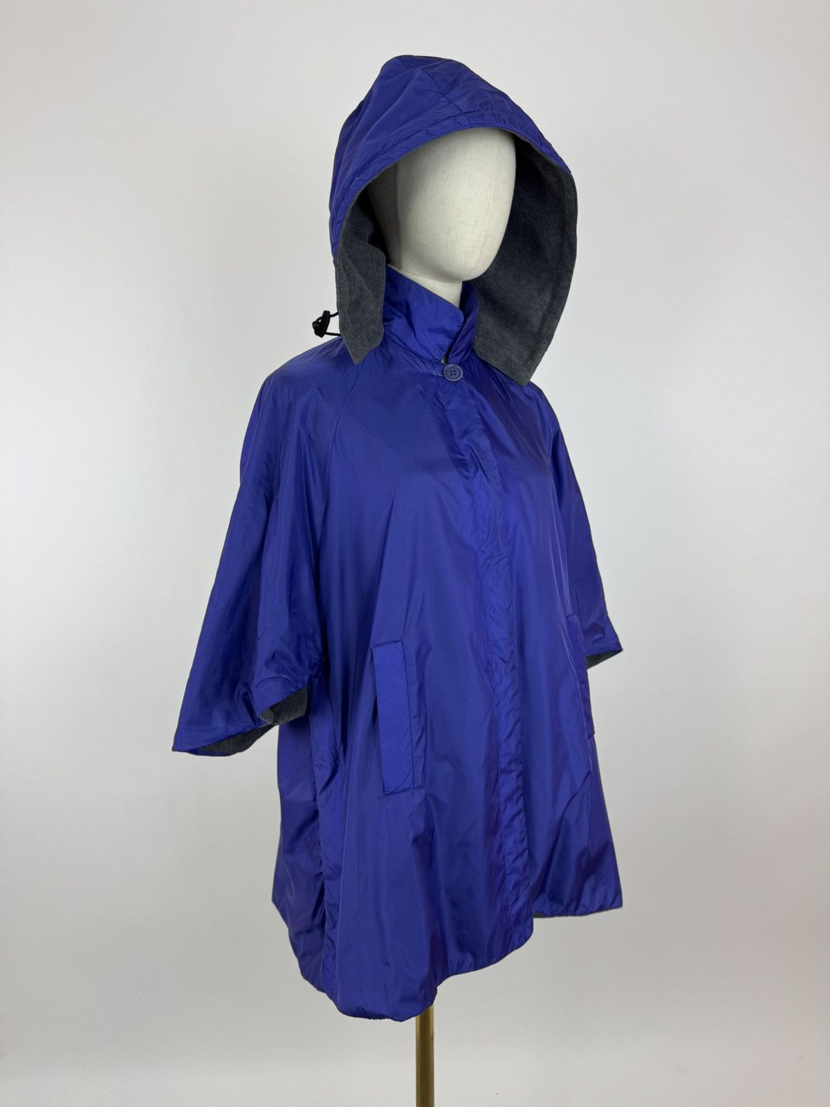 Aspesi × Vintage ASPESI VINTAGE Rain hooded PONCHO COAT Cape Womens size 14 Size L / US 10 / IT 46 - 4 Thumbnail
