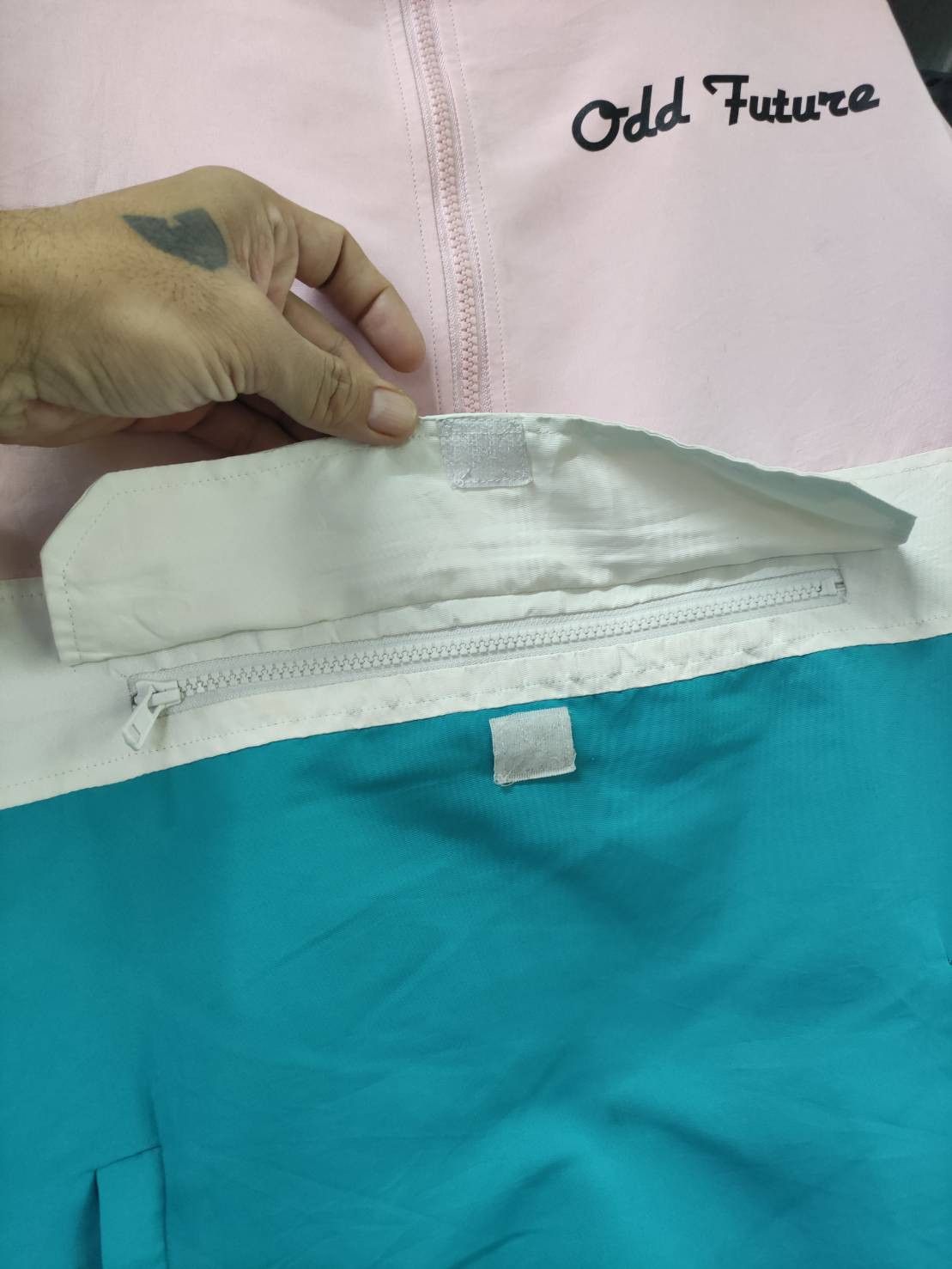 Golf Wang Odd Future Donut Half Zip Windbreaker Hoodie Jacket Size US M / EU 48-50 / 2 - 5 Thumbnail