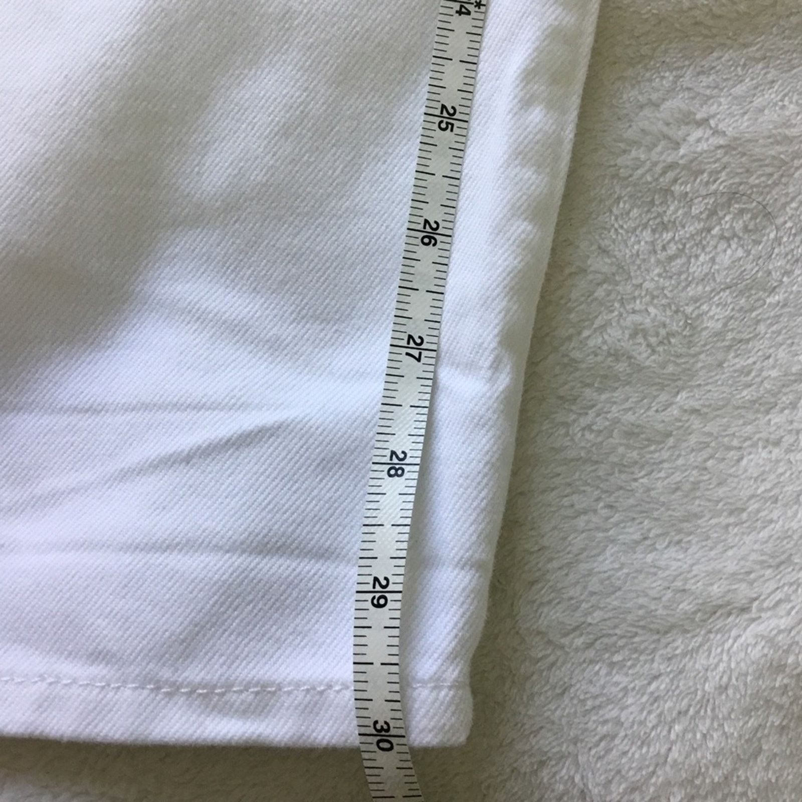 Loft Loft White High Waist Boyfriend Jeans Size 29" - 15 Thumbnail