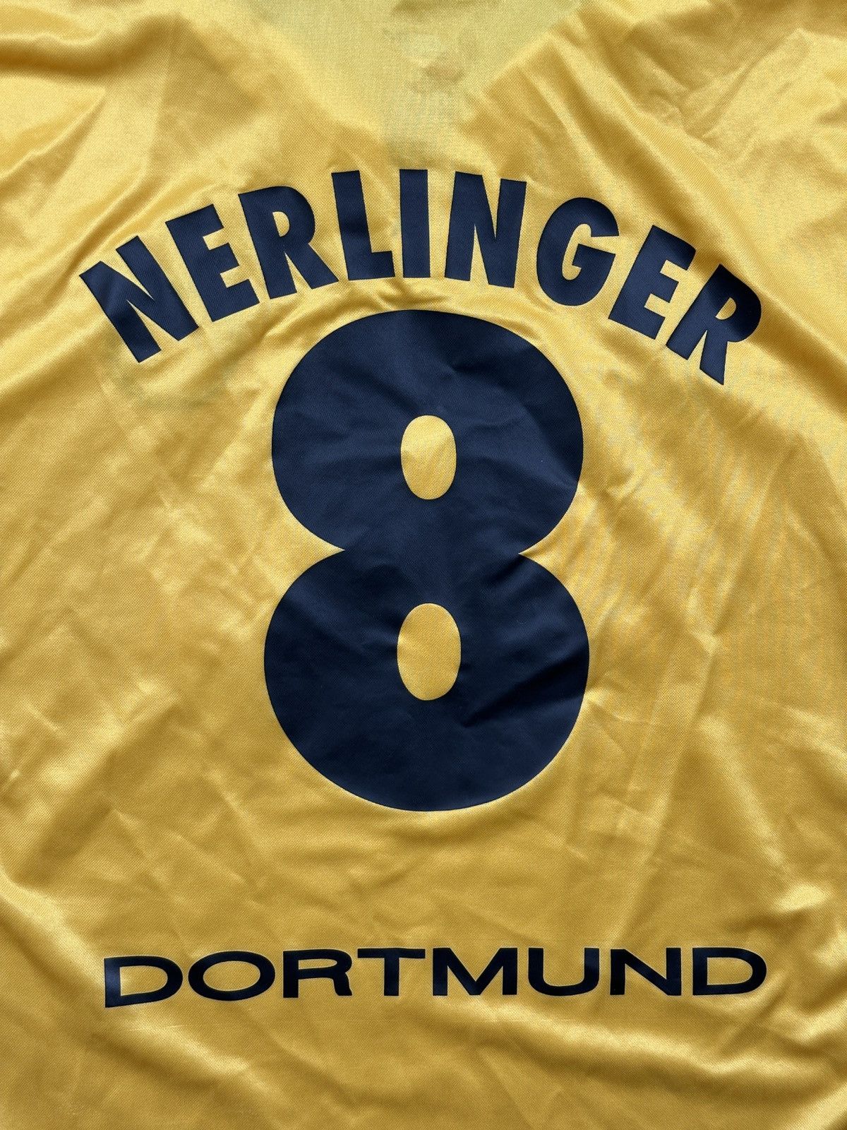 Nike Vintage Nike Borussia Dortmund Nerlinger 8 Football Jersey Size US L / EU 52-54 / 3 - 17 Thumbnail