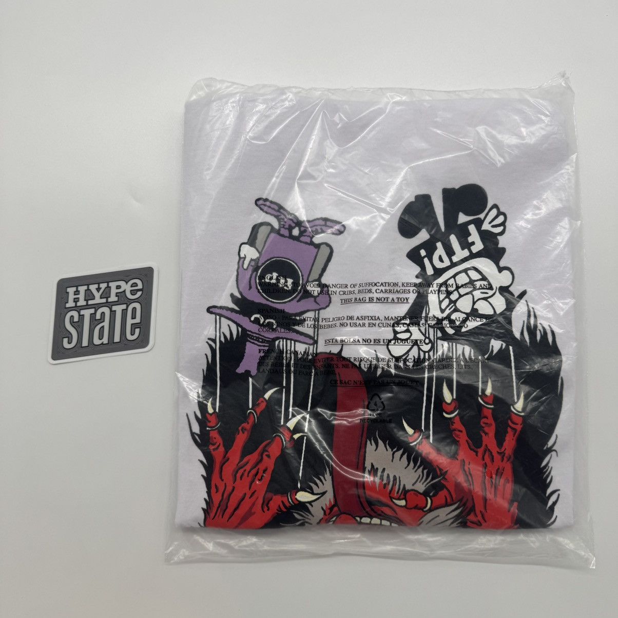 Fuck The Population FTP Krampus Tee White Size US XL / EU 56 / 4 - 2 Thumbnail