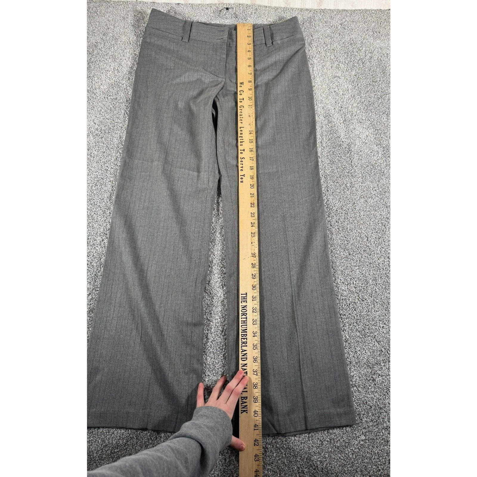 Other AB Studio Pants Womens Size 8 Office Career Chic Pinstripe Size 30" / US 8 / IT 44 - 7 Thumbnail