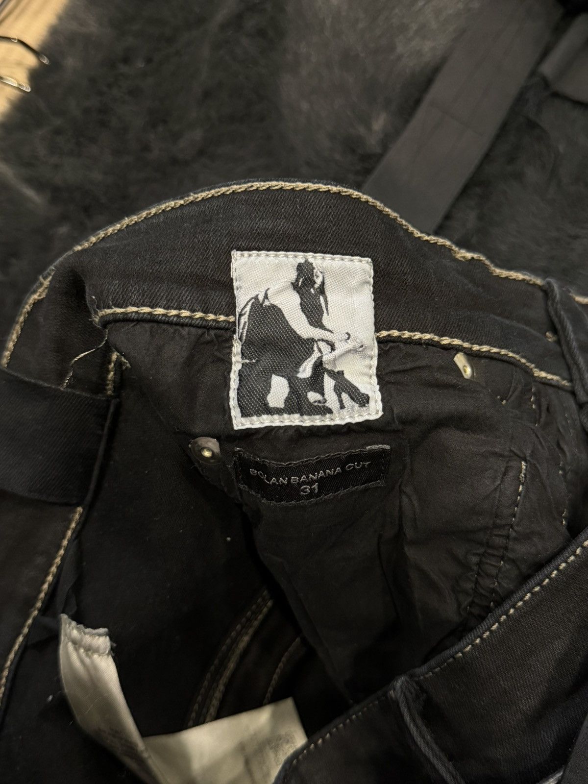 Rick Owens Drkshdw Rick Owens Bolan Banana Size US 31 - 9 Thumbnail