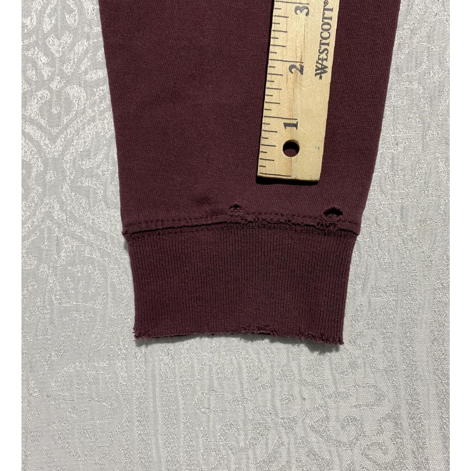 Carhartt Carhartt Shirt Mens Large Maroon Long Sleeve Pocket Workwear Loose Fit K126 PRT Size US L / EU 52-54 / 3 - 4 Thumbnail