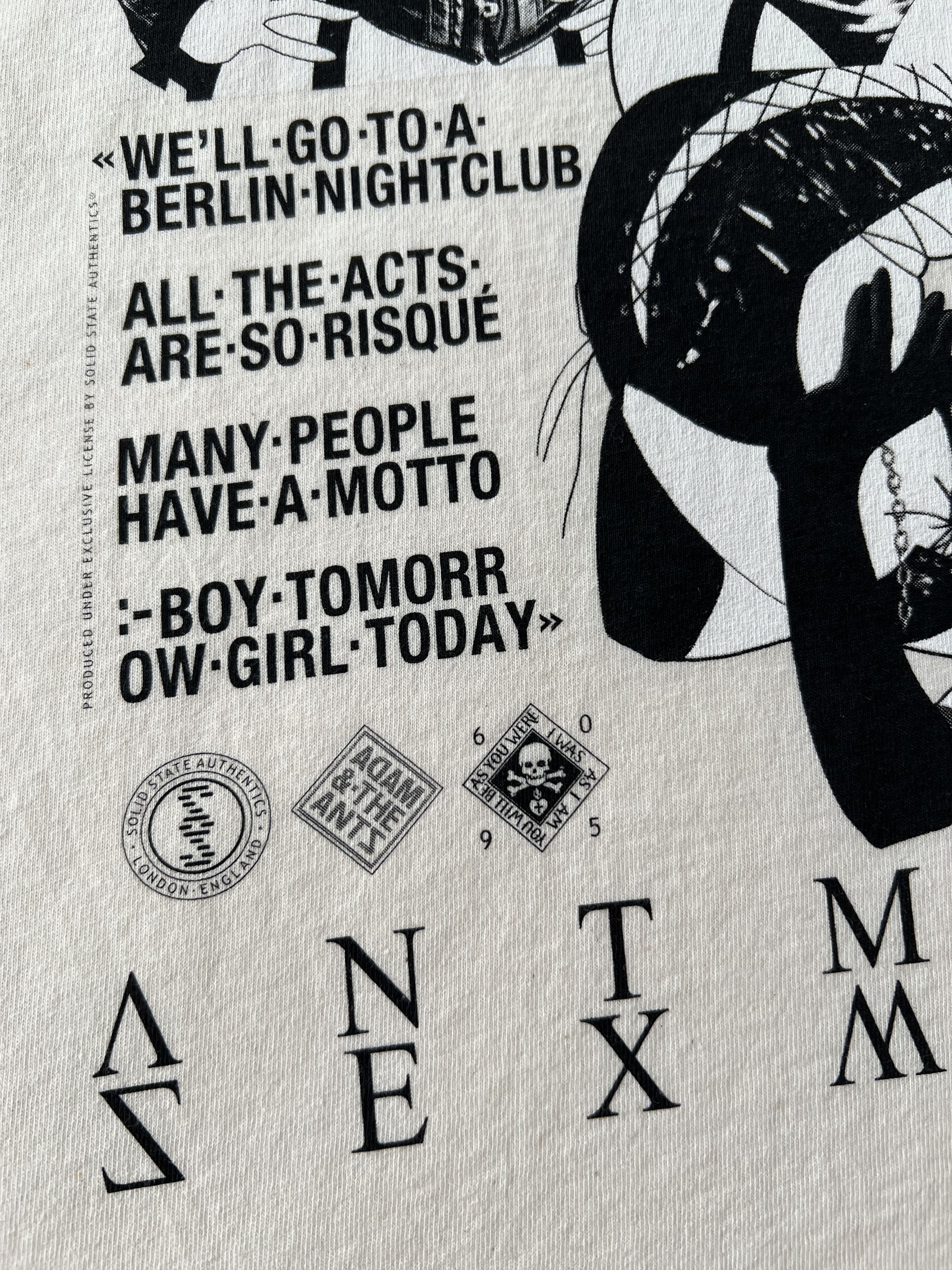 Band Tees Vintage 2000s Adam and the Ants Rock Band T-shirt Size US S / EU 44-46 / 1 - 5 Thumbnail