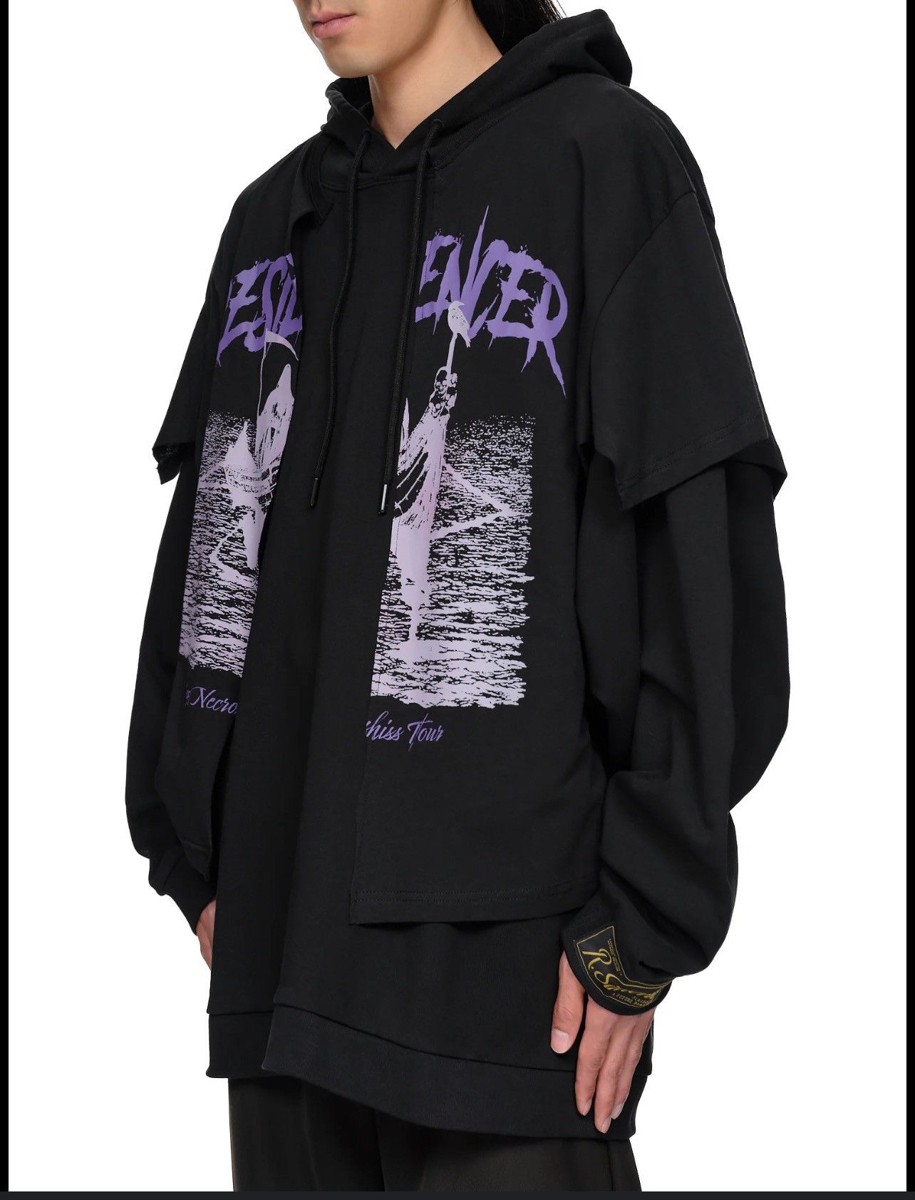 Raf Simons Raf Simons Resilencer Double T-Shirt Hoodie | Grailed