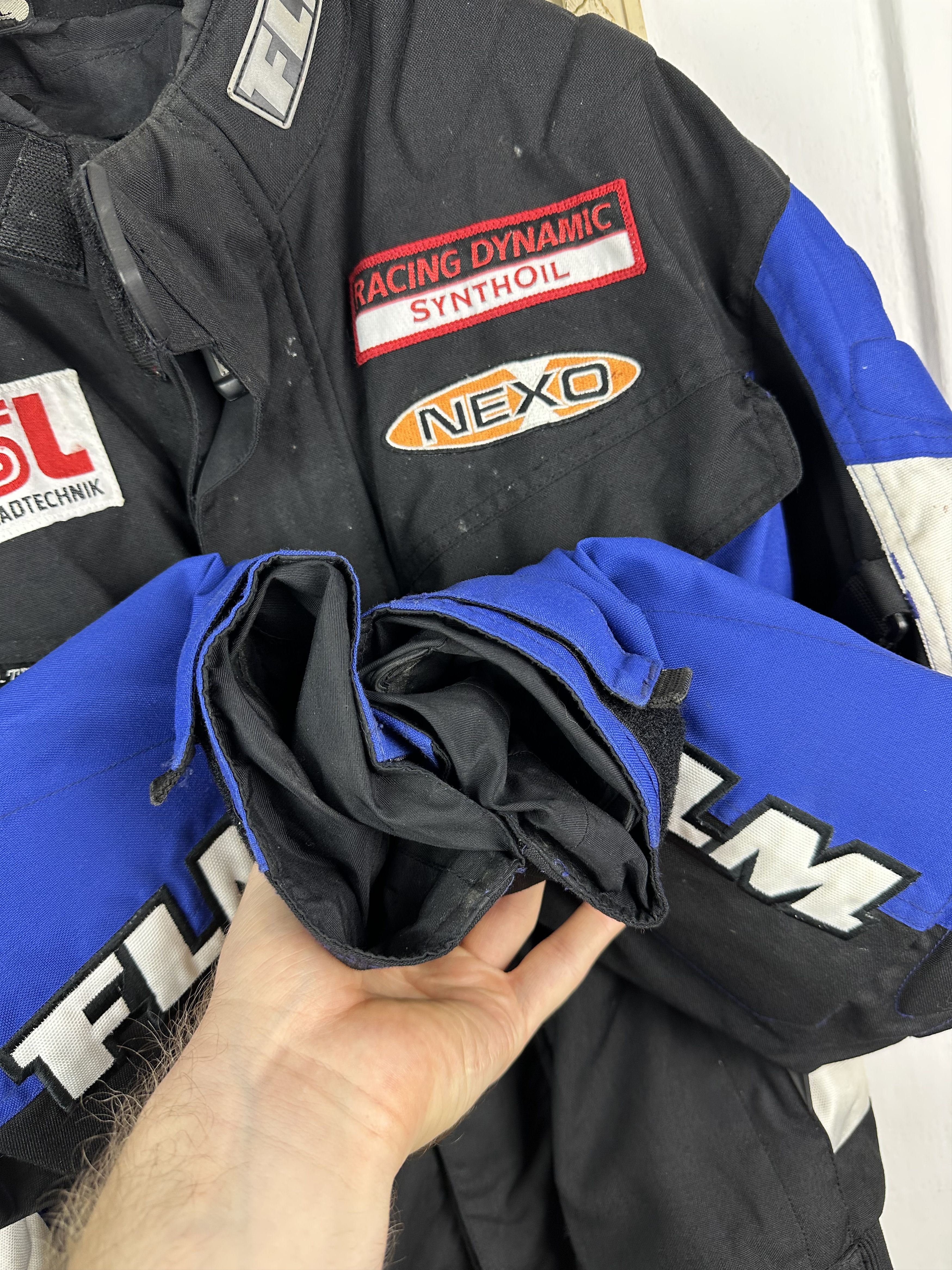Other Rare FLM 69 Motorcycle Racing Rider Jacket Size US L / EU 52-54 / 3 - 14 Thumbnail