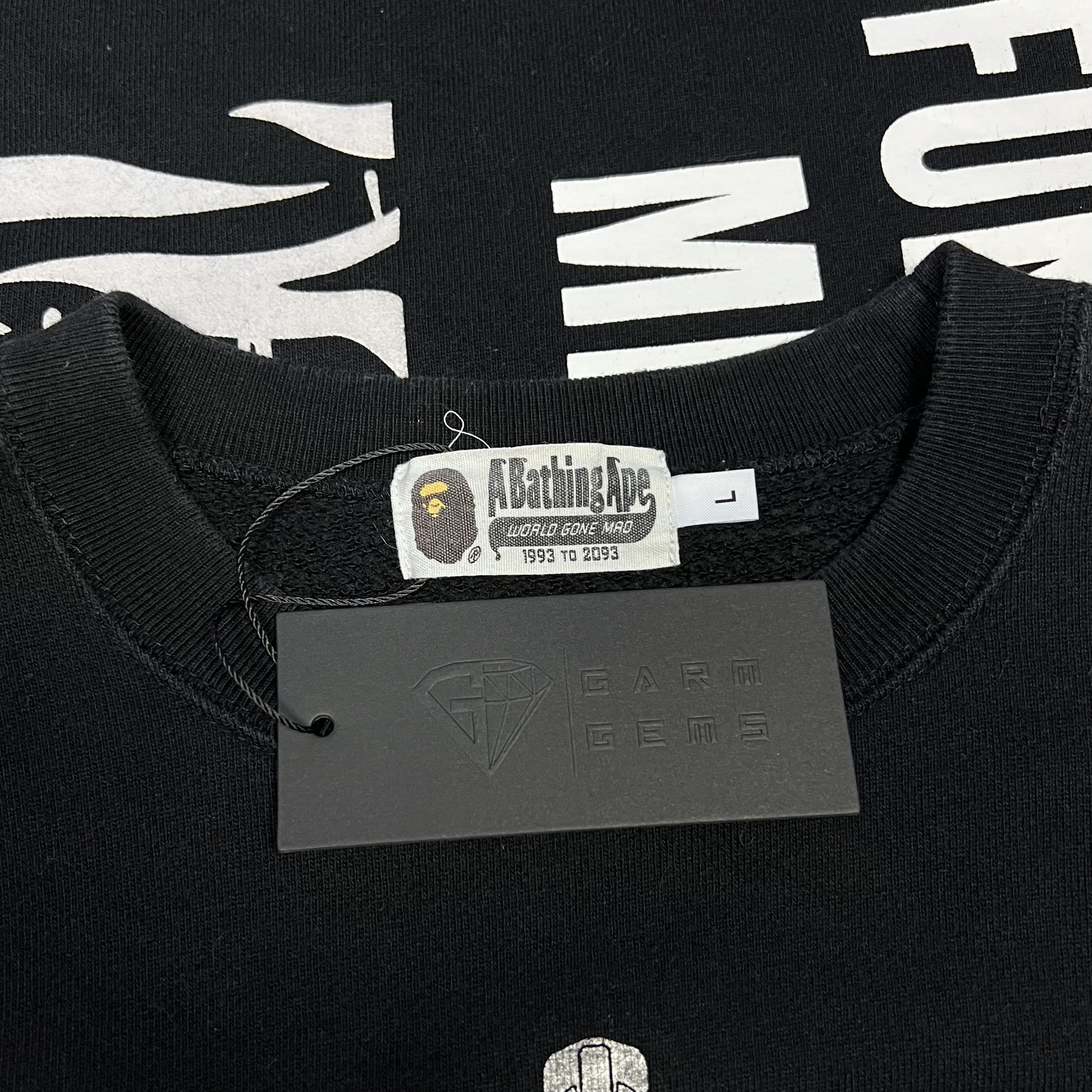 Bape Tiger Crewneck Size US L / EU 52-54 / 3 - 5 Thumbnail