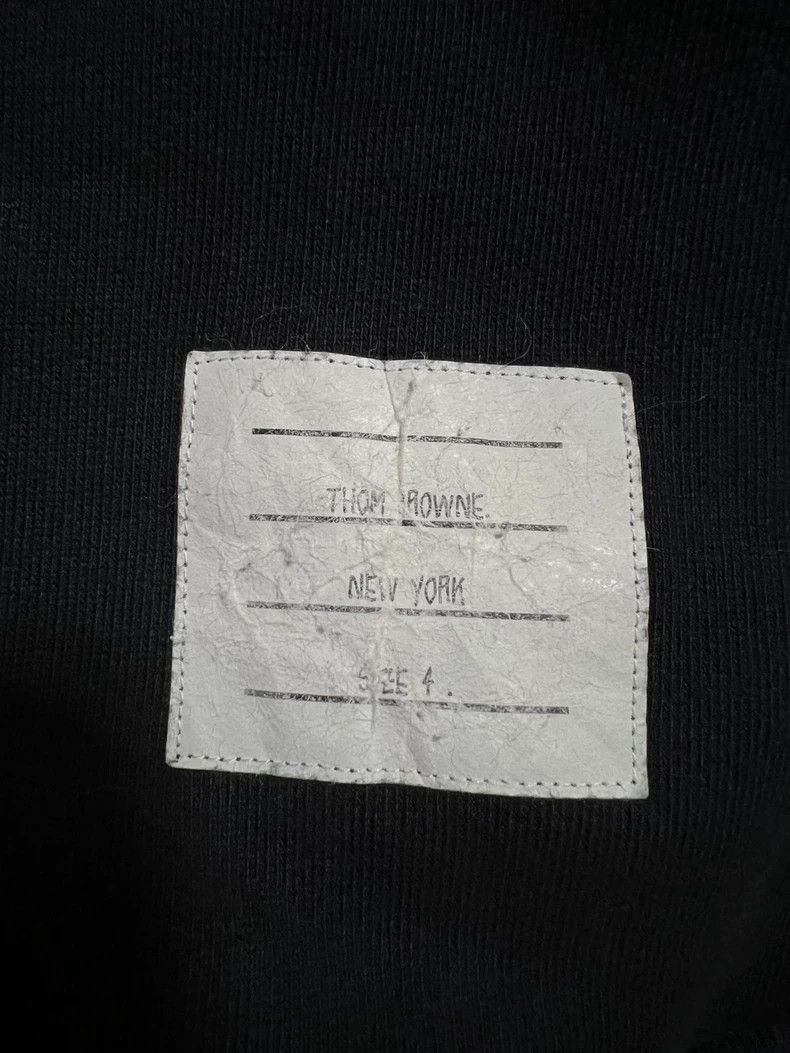 Thom Browne Thom Browne Classic back-colored striped sweatshirt 2503-Ne Size US XL / EU 56 / 4 - 5 Thumbnail