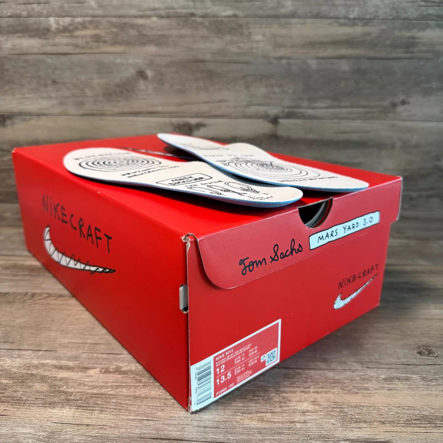 Nike Tom Sachs x Nike Mars Yard Astro 3.0 46 worn once Size US 13 / EU 46 - 7 Thumbnail
