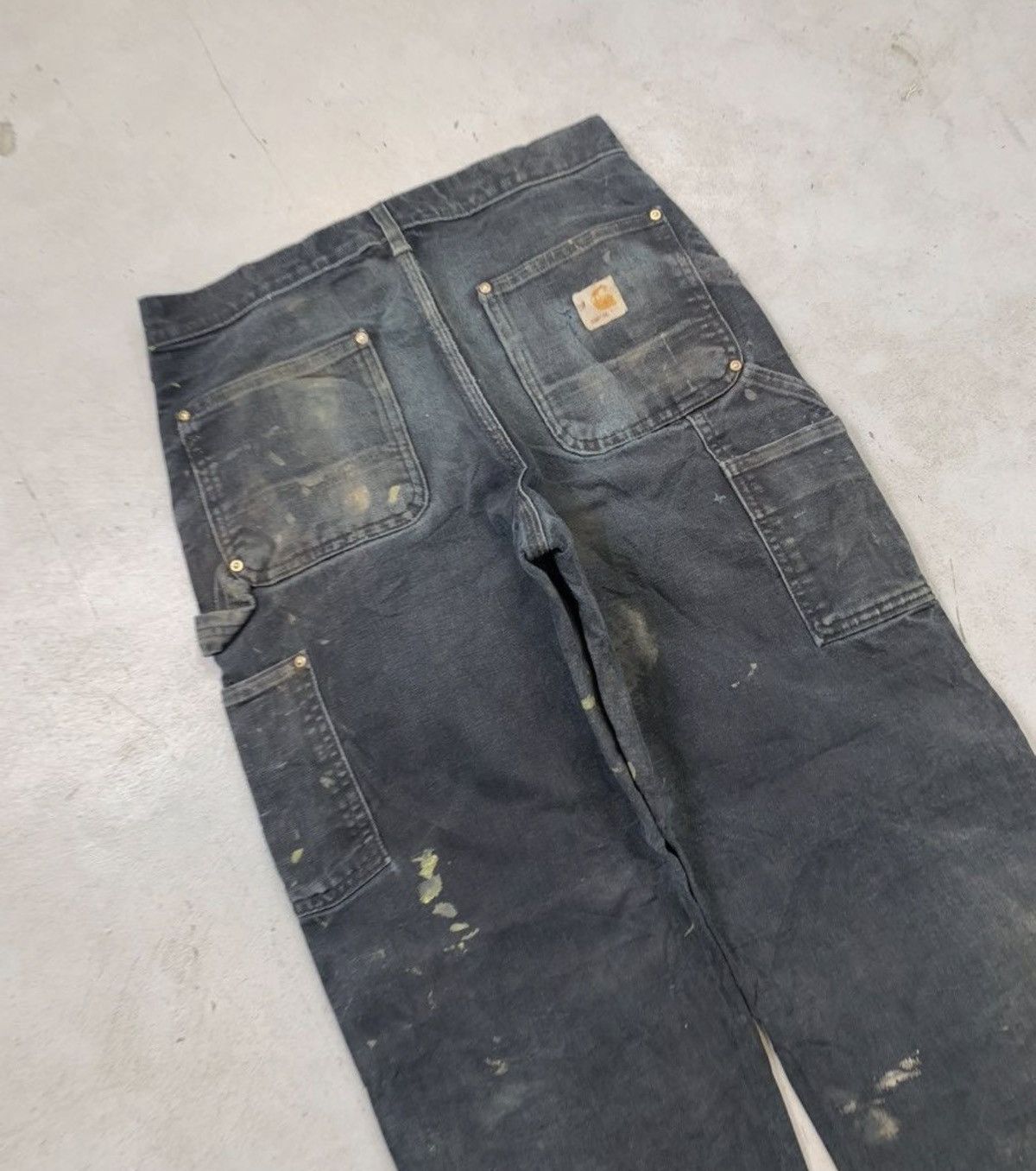 Carhartt Vintage carhartt b01 blk double knee denim Size US 30 / EU 46 - 3 Thumbnail