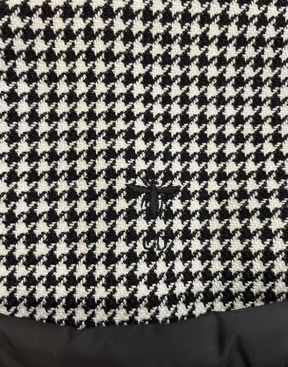 Dior Dior Classic Houndstooth Lightweight Cotton Jacket J33 Size XS / US 0-2 / IT 36-38 - 4 Thumbnail