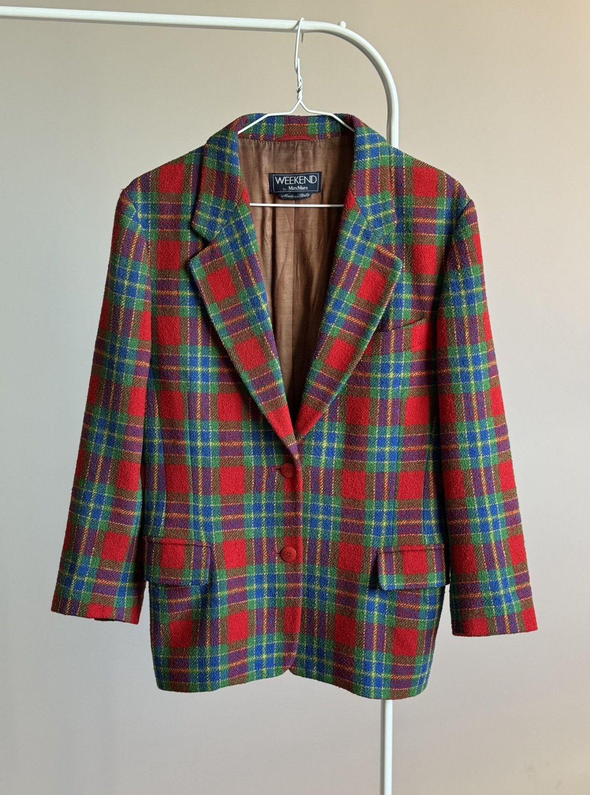 Max Mara Weekend Max Mara Scottish Tartan Plaid Blazer Suit Coat Size M / US 6-8 / IT 42-44 - 2 Thumbnail