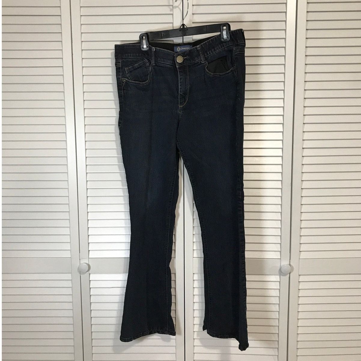 Other Democracy Ab Itty Bitty Blue Tummy Control Bootcut Jeans 16 Size 38" / US 16 / IT 52 - 1 Thumbnail