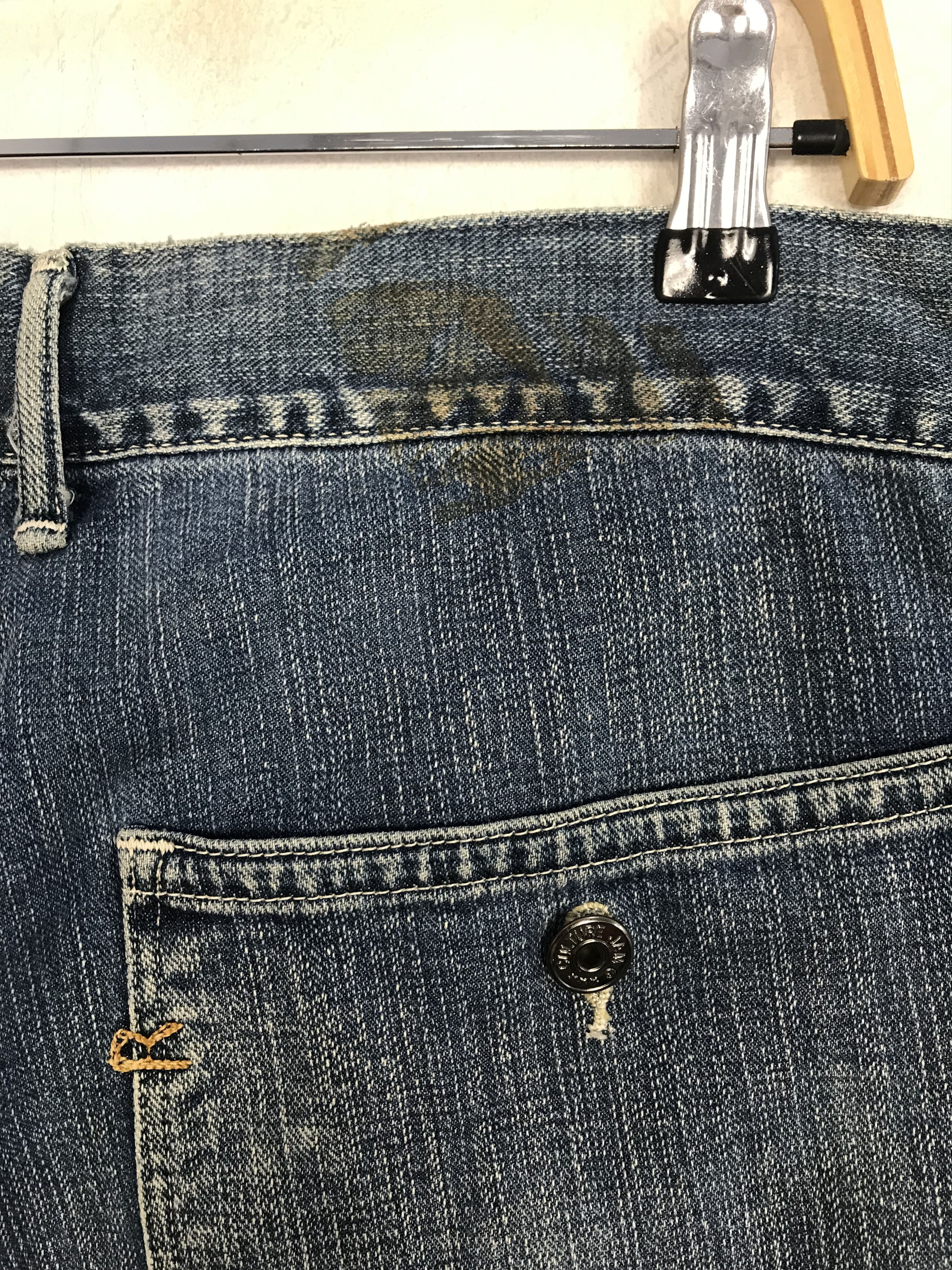 45rpm 45 Rpm Studio Indigo Denim Jeans Pant Buttonfly Straight Cut Size US 34 / EU 50 - 10 Thumbnail