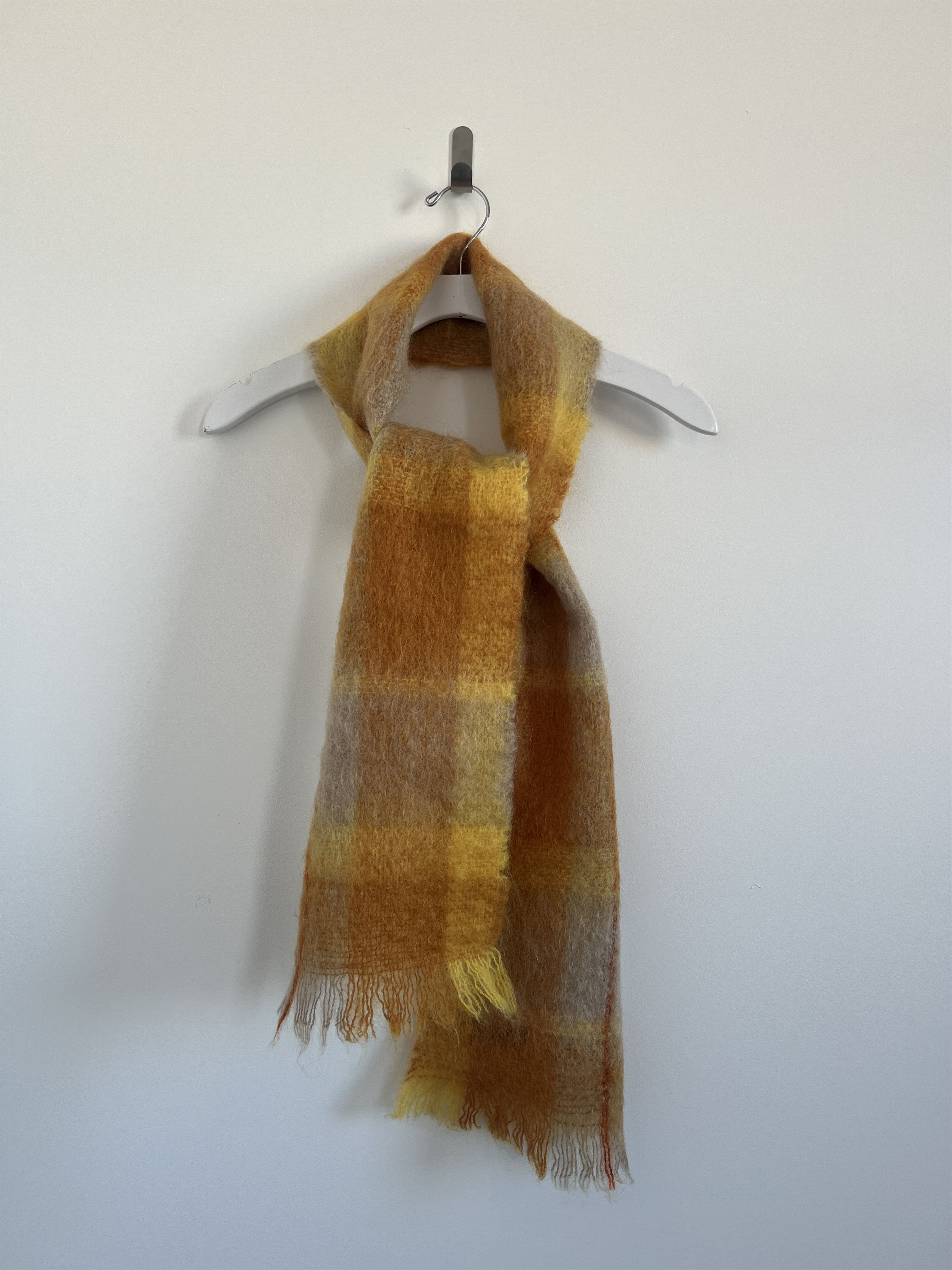 Other Mohair Tartan Scarf Size ONE SIZE - 2 Thumbnail