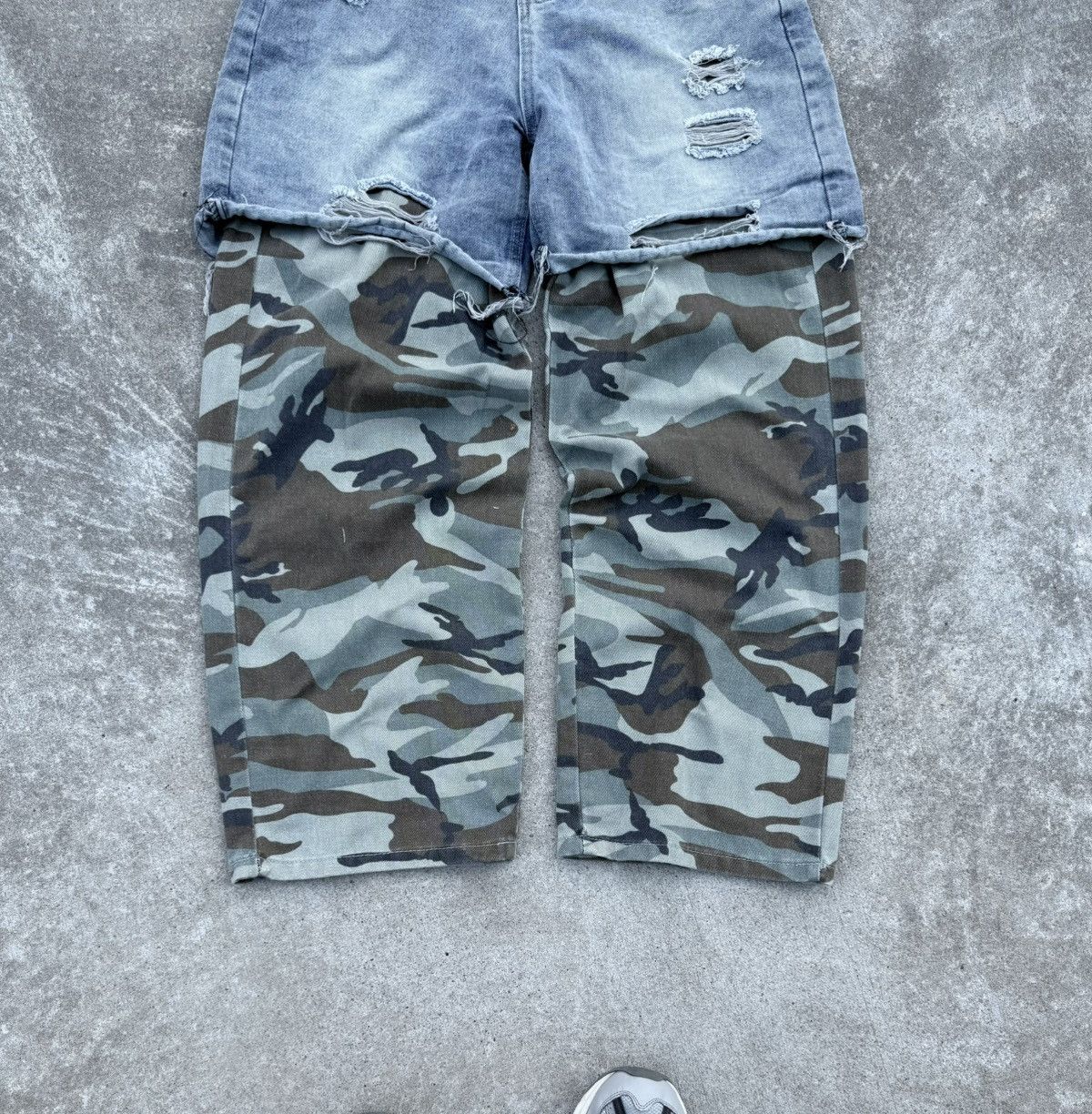 Vintage Vintage Y2K avantgarde streetwear oversized wide track jeans Size US 32 / EU 48 - 3 Thumbnail