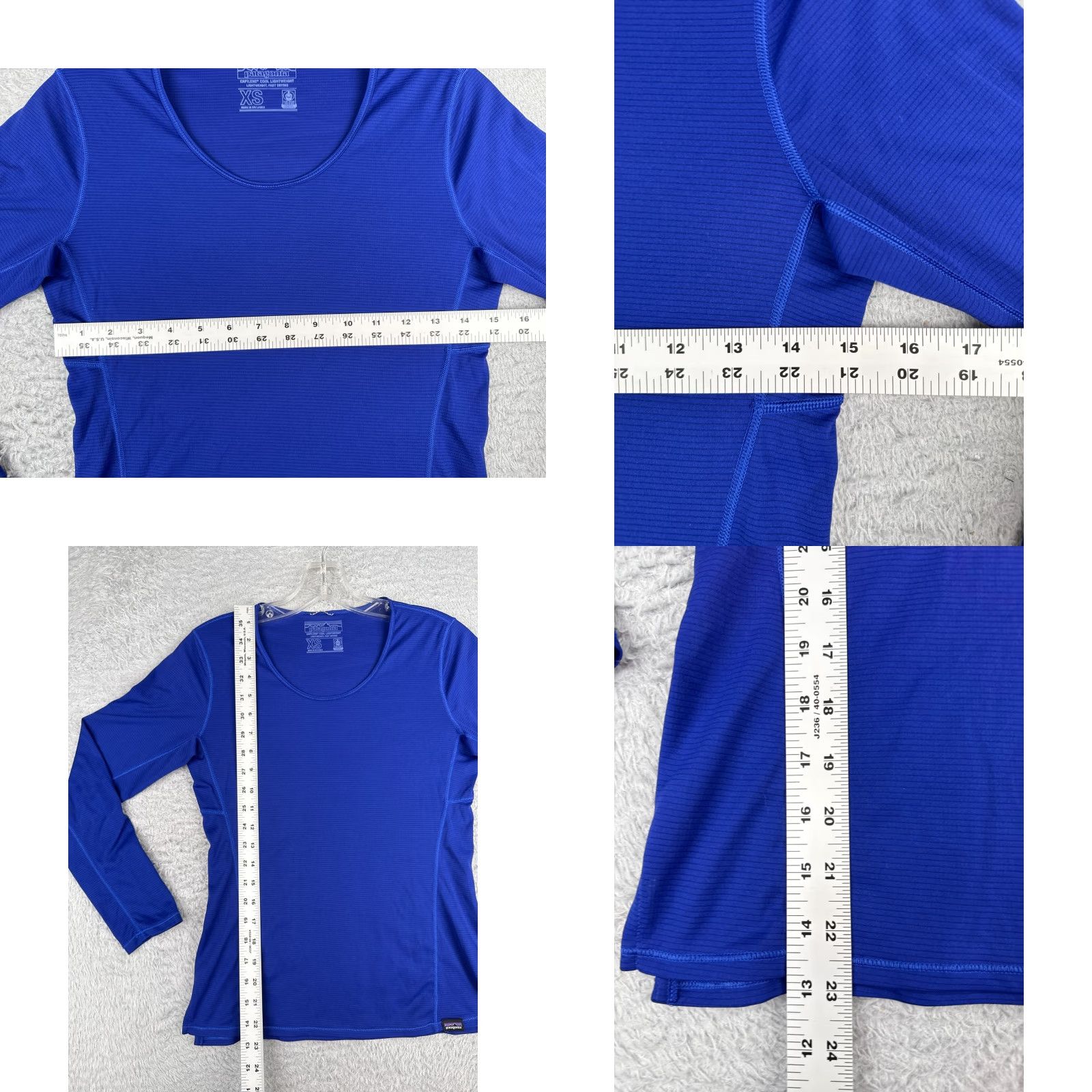 Patagonia Patagonia Shirt XS Women Blue Crew Neck Lightweight Capilene Polyester Jersey Casual T-Shirt XS Women Size XS / US 0-2 / IT 36-38 - 8 Thumbnail