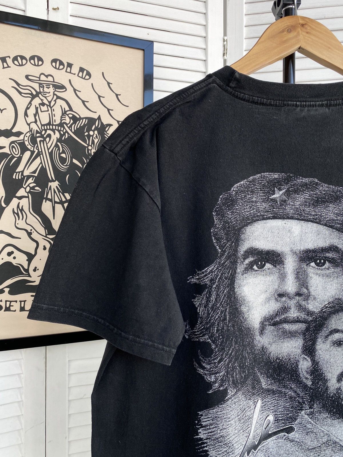 Band Tees × Vintage Vintage 90's Che Guevara USA Solid Rock Tee Shirt Y2K Size US L / EU 52-54 / 3 - 8 Thumbnail