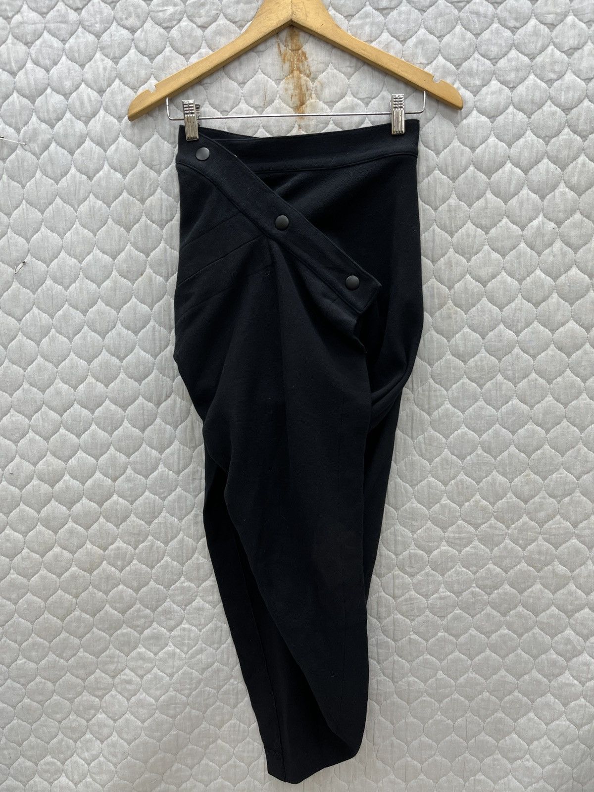 Yohji Yamamoto 🔥🔥🔥ARCHIVE YOHJI YAMAMOTO DRAPED TWISTED SKIRTS Size 28" / US 6 / IT 42 - 2 Thumbnail