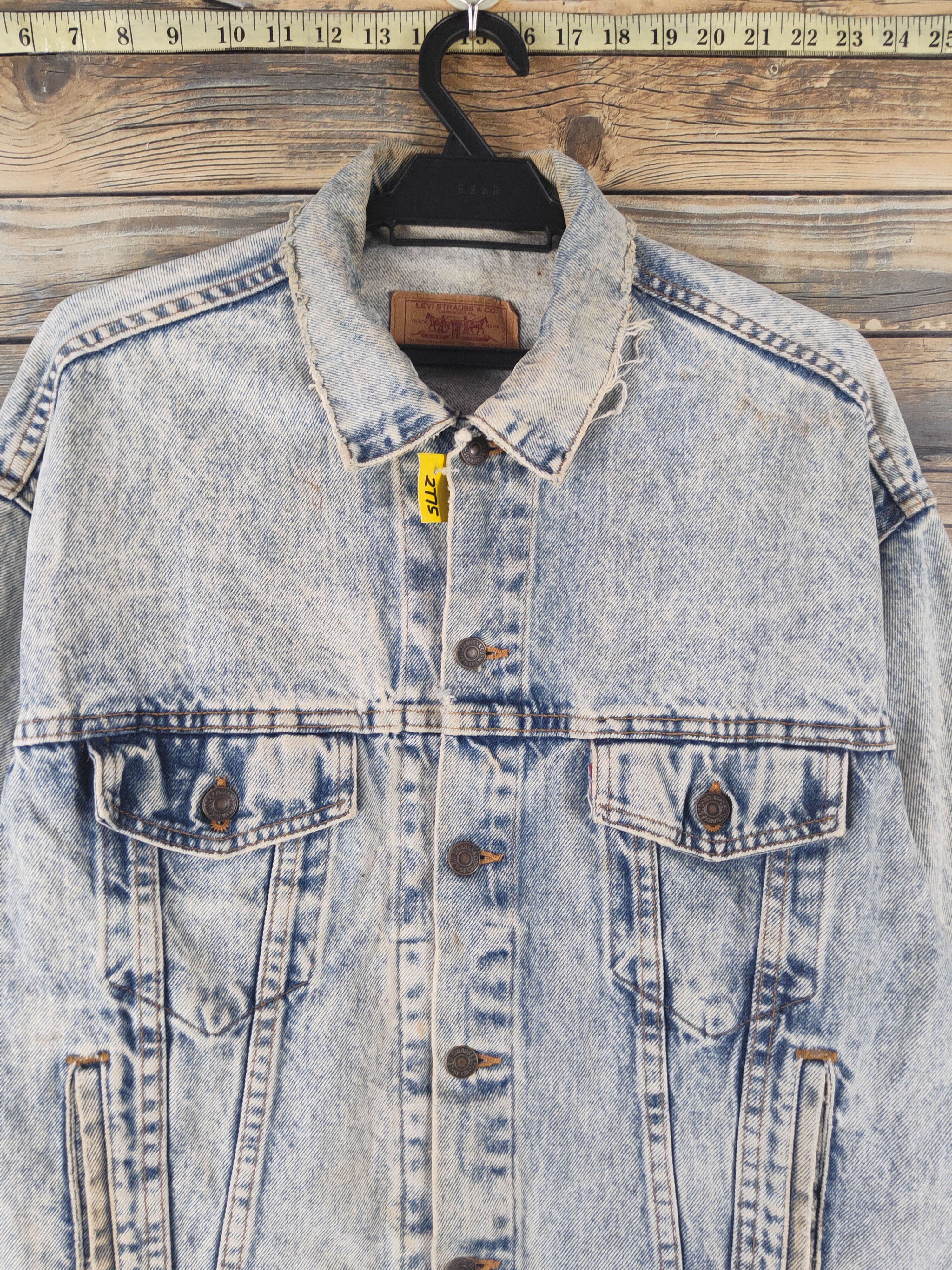 Levi's DL Levi's Light Blue Denim Jackets #2775 Size US M / EU 48-50 / 2 - 2 Thumbnail