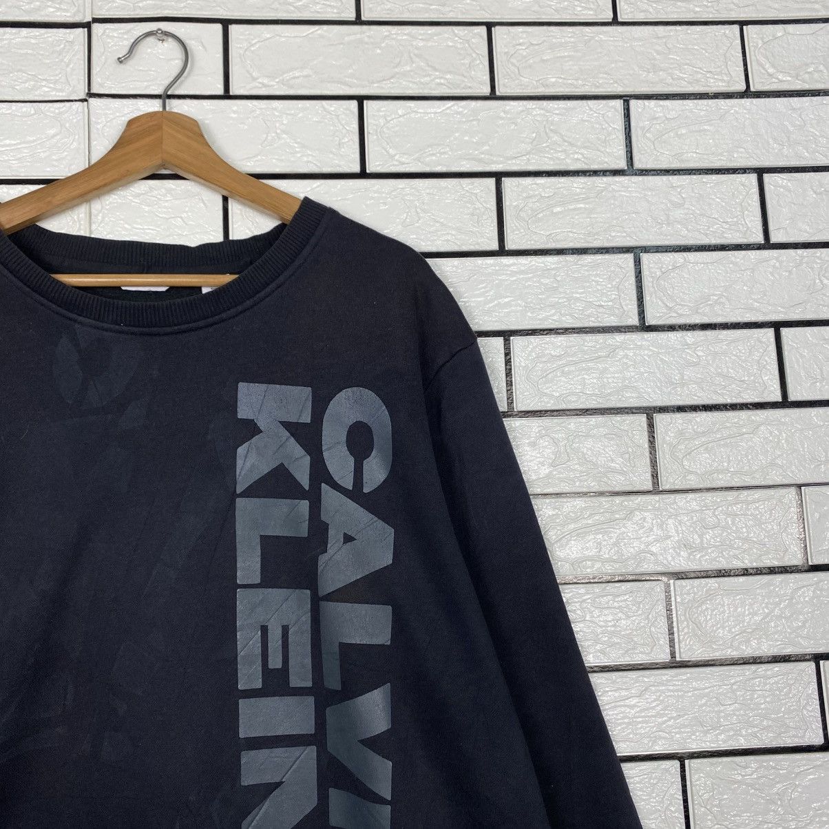 Japanese Brand Vintage Sweatshirt Calvin Klein Big Logo Size US XXL / EU 58 / 5 - 7 Thumbnail