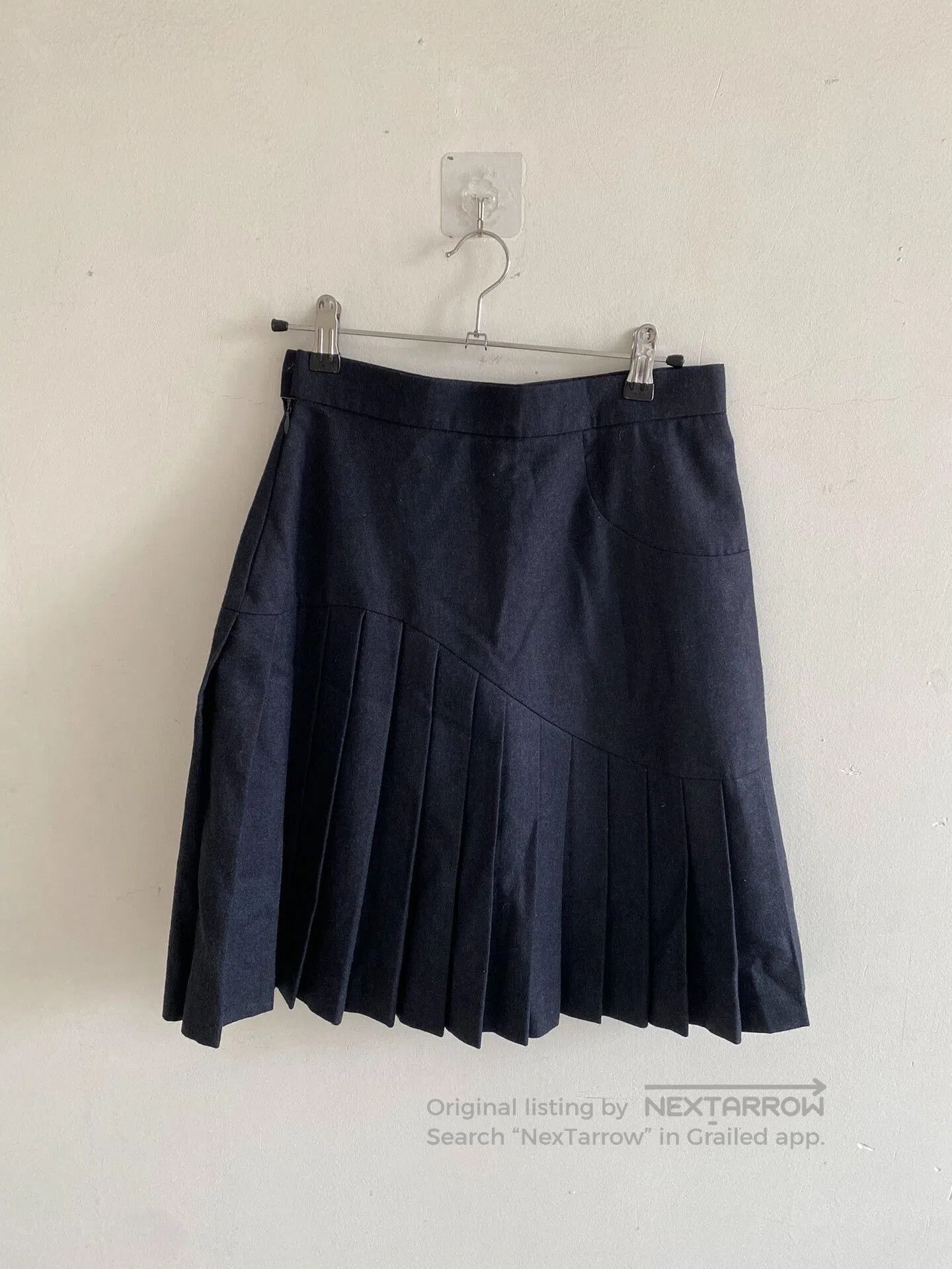 Vivienne Westwood vivienne westwood gray asymmetrical pleated skirt. Size 41" - 4 Thumbnail
