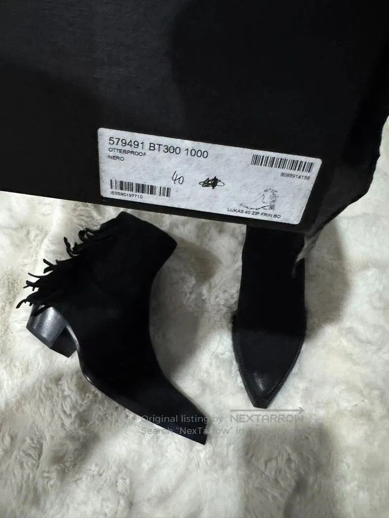 Yves Saint Laurent Saint Laurent Fringe Suede Boots . Size US 10 / EU 43 - 9 Thumbnail