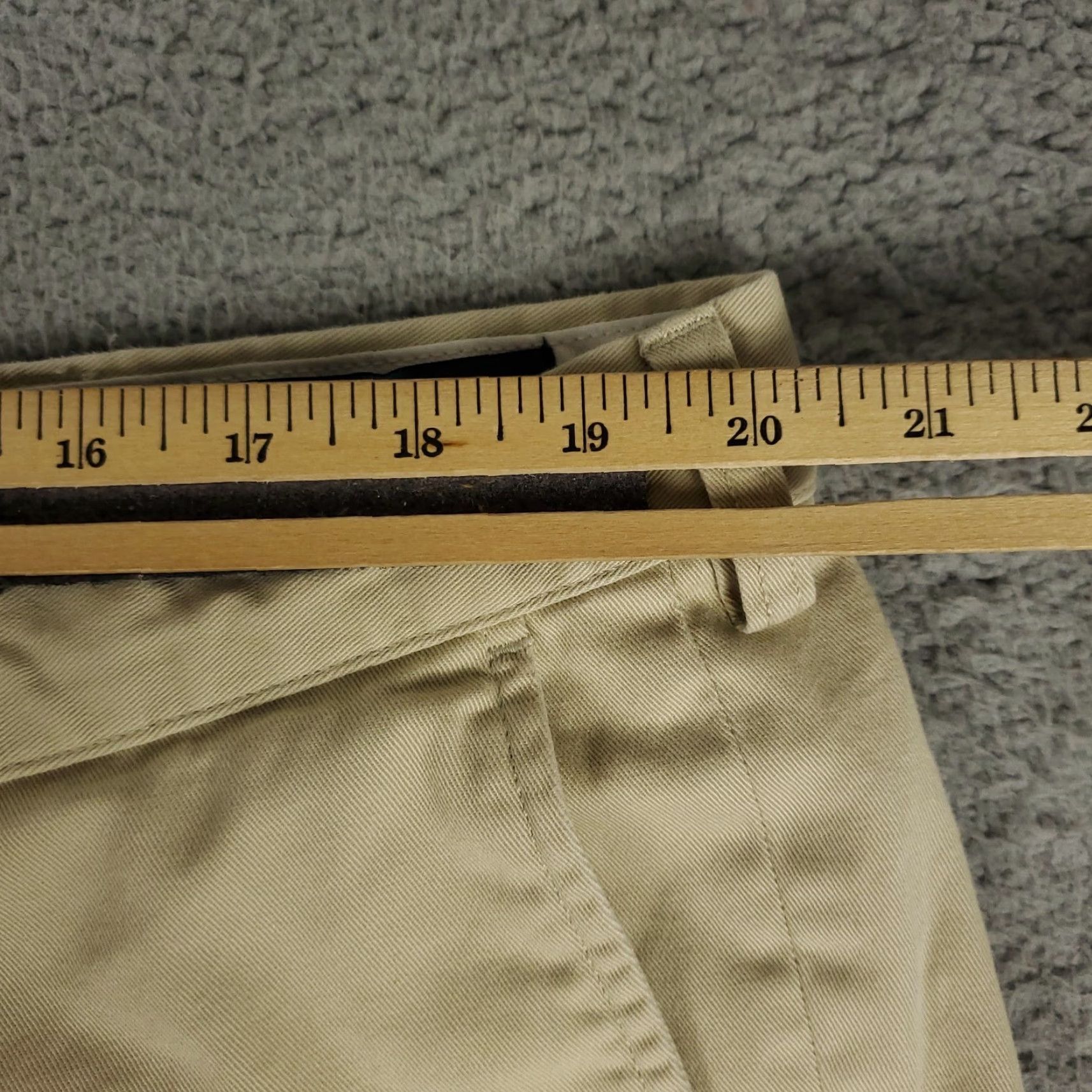 Ralph Lauren Ralph Lauren Pants Mens 42x32 Beige Chino Trousers Comfort Flat Front Size US 42 / EU 58 - 3 Thumbnail