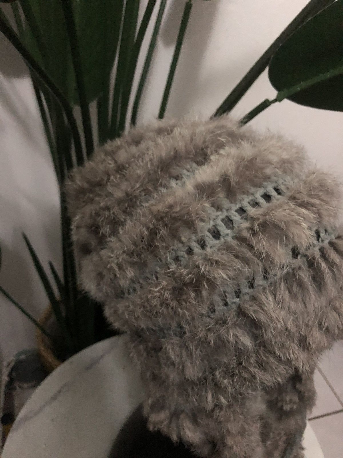 Vintage VINTAGE FUR EAR FLAT BEANIE HAT Size ONE SIZE - 4 Thumbnail