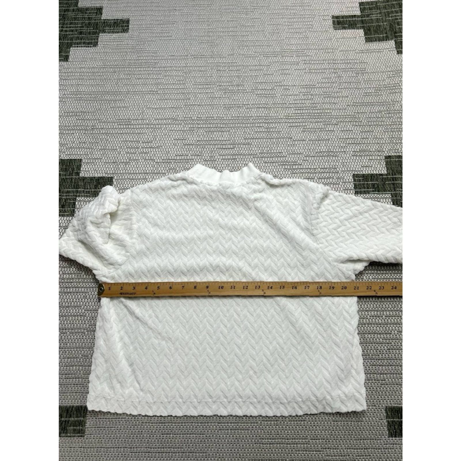 Nike Nike Track Suit Jacket Womens Small White Quilted Pullover Regular Fit Activewear Spring Fall DJ Size S / US 4 / IT 40 - 5 Thumbnail