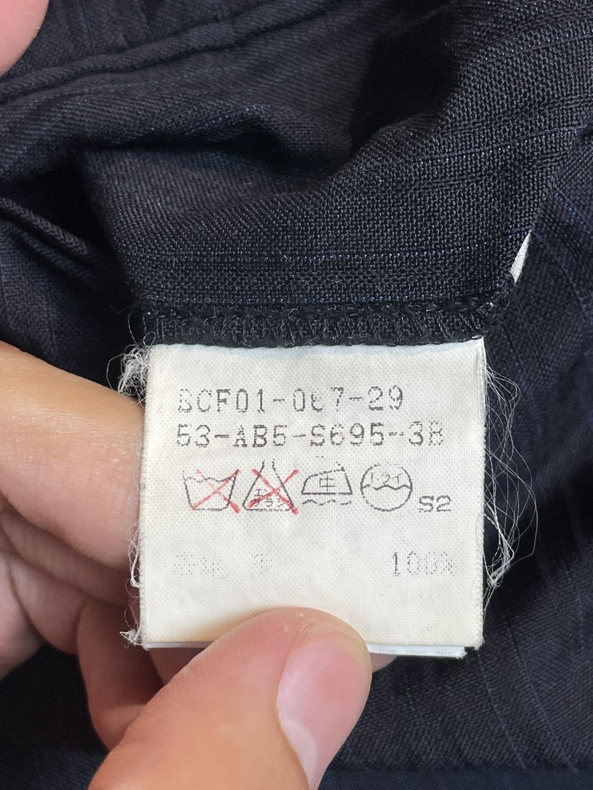 Burberry × Japanese Brand Burberry Formal Trousers (26) Size US 32 / EU 48 - 6 Thumbnail