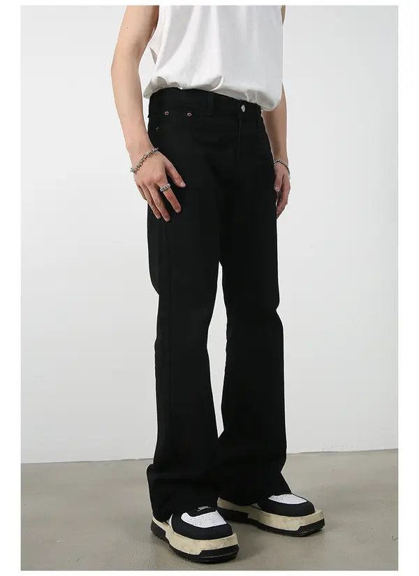 Japanese Brand Manami x Sara Japanese trendy straight flared casual jeans Size US 32 / EU 48 - 7 Thumbnail