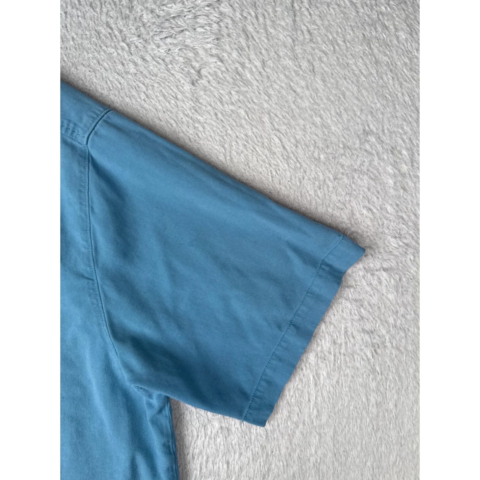Tommy Bahama Tommy Bahama Shirt Men Large Blue 100% Silk Button Up Hawaiian Camp Pocket Mens Size US L / EU 52-54 / 3 - 2 Thumbnail