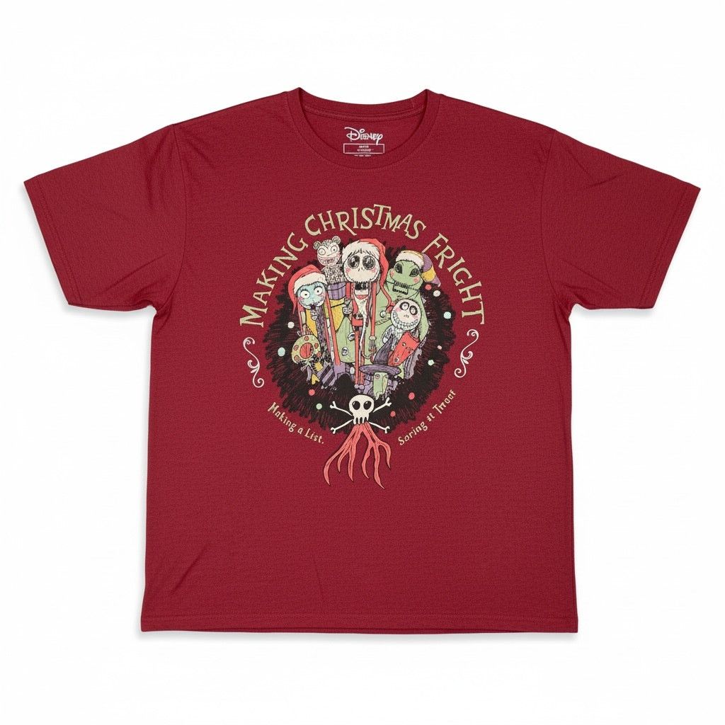 Disney Disney Nightmare Before Christmas Fright Mens XL T-Shirt New Size US XL / EU 56 / 4 - 1 Thumbnail