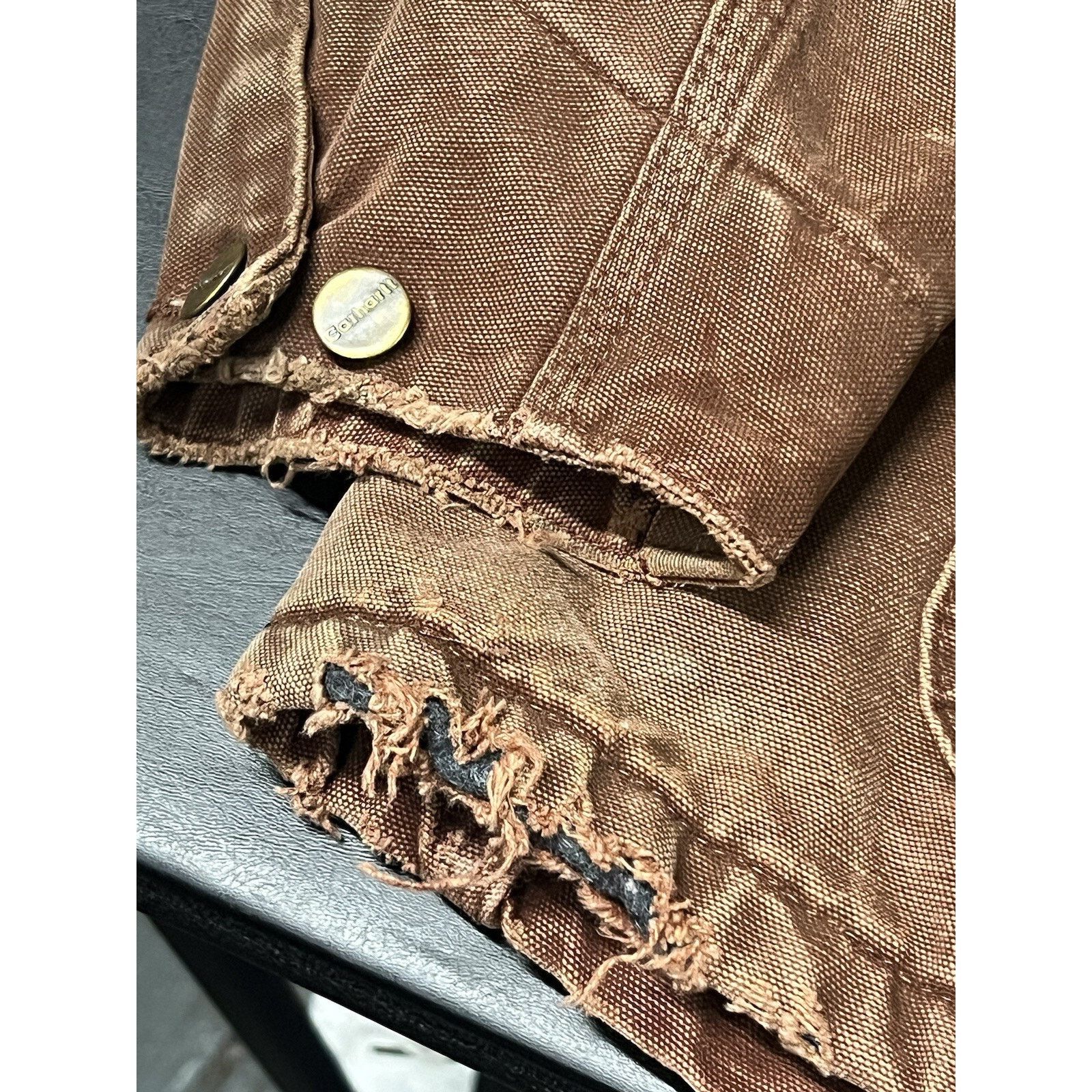 Carhartt Carhartt C02 CLY Chore Coat Large Vintage Faded Work Jacket Size US L / EU 52-54 / 3 - 9 Thumbnail