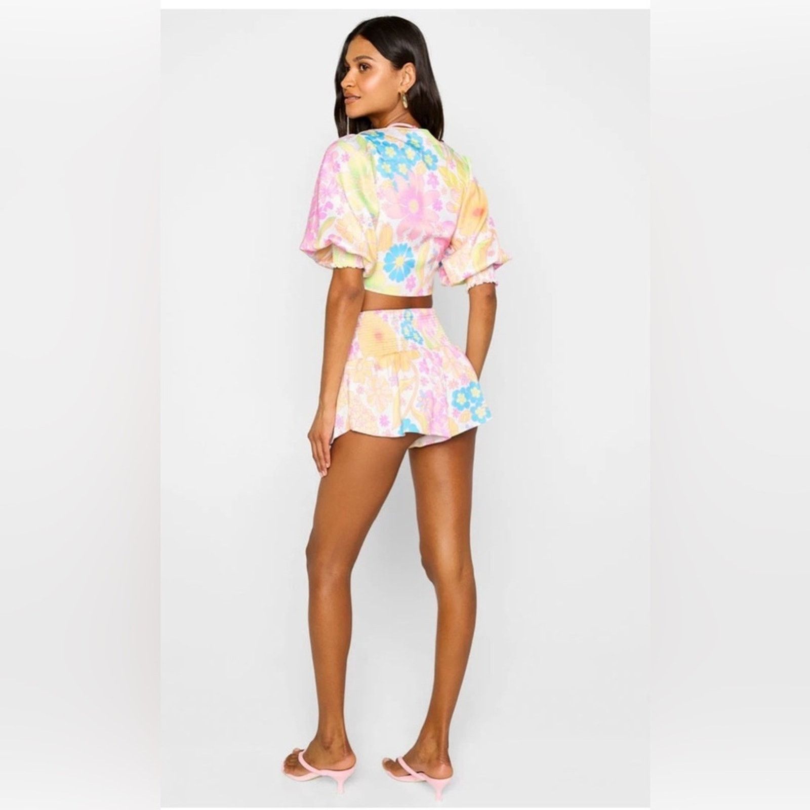 Other New Boho Vibrant Pastel Two-Piece Shorts Set size XS Size XS / US 0-2 / IT 36-38 - 3 Thumbnail