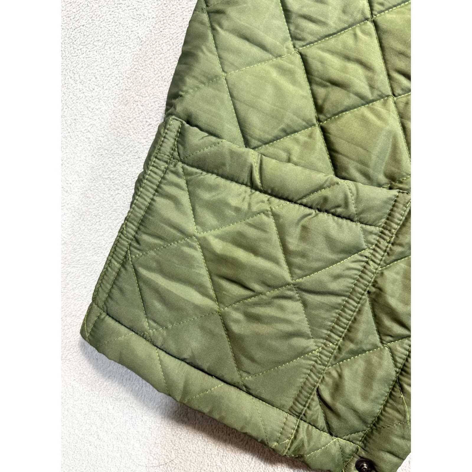 CO Vintage Dunn & Co. England green Quilted Vest Waistcoat Mens L Vest Quilted England green Dunn & Co. Mens L Vest Size US L / EU 52-54 / 3 - 2 Thumbnail