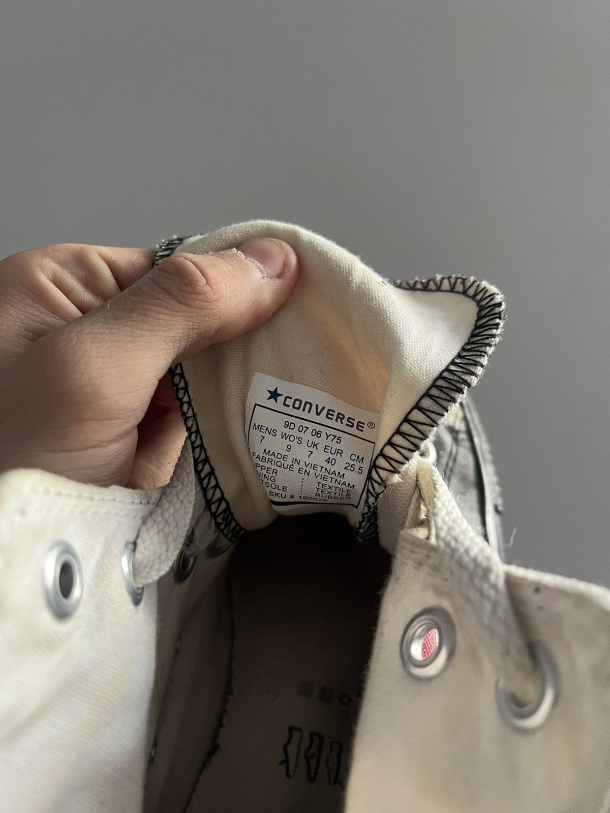 Converse Converse Chuck Taylor All-star Limited Edition rock punk Size US 7 / EU 40 - 6 Thumbnail