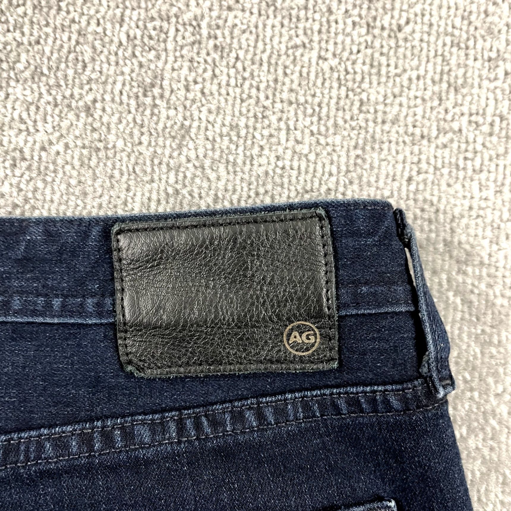 Denime VINTAGE AG ADRIANO GOLDSCHMIED Jeans Mens 38 x 28 GRADUATE Tailored Led Dark Blue Denim Size US 38 / EU 54 - 7 Thumbnail