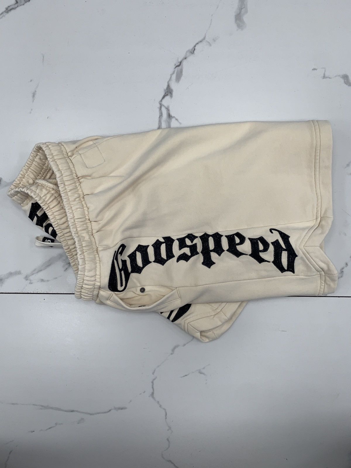 Godspeed Godspeed Courtside Shorts "Bone" Size US 32 / EU 48 - 3 Thumbnail