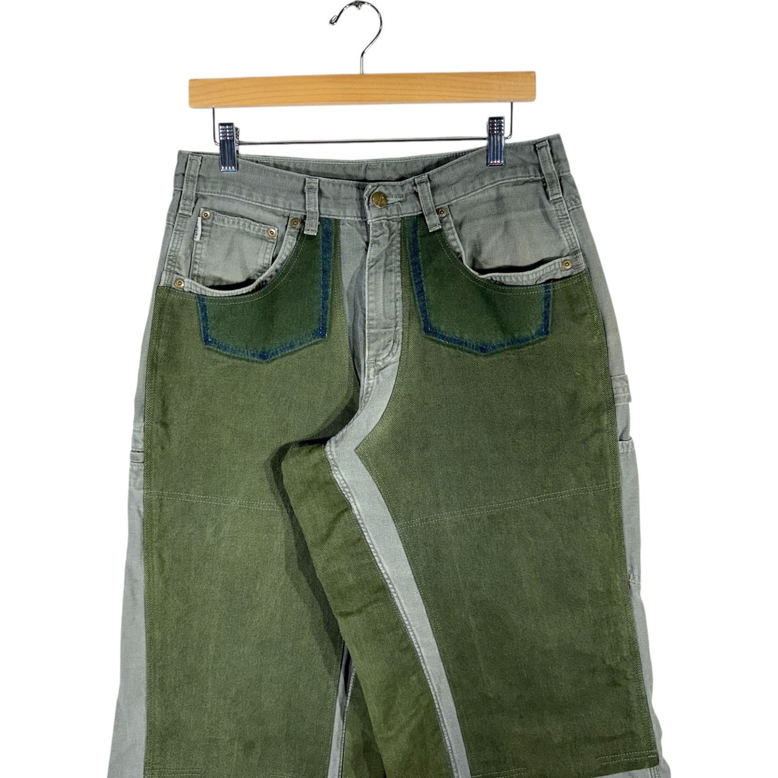 Carhartt Vintage Carhartt Double Knee Carpenter Pants 32x29 Size US 32 / EU 48 - 2 Thumbnail
