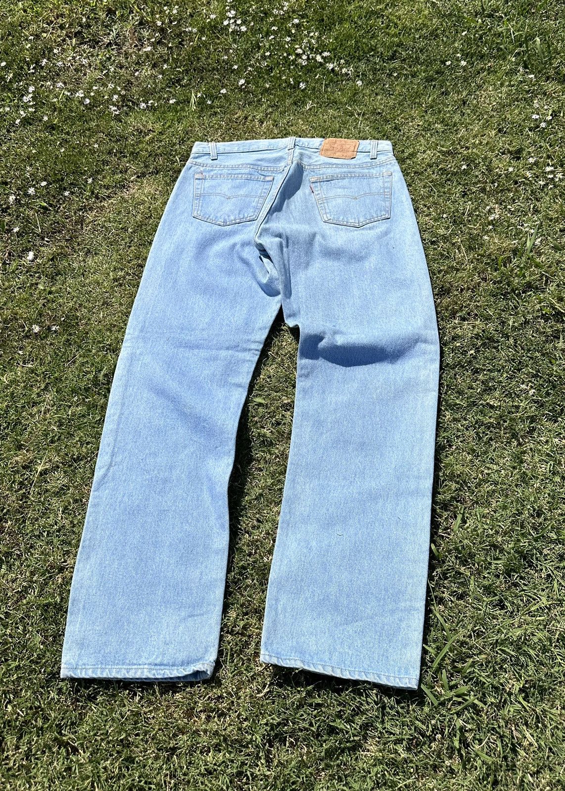 Levi's × Vintage Vintage 80’s Levi’s 501 jeans stonewash 501 0111 Size US 34 / EU 50 - 3 Thumbnail