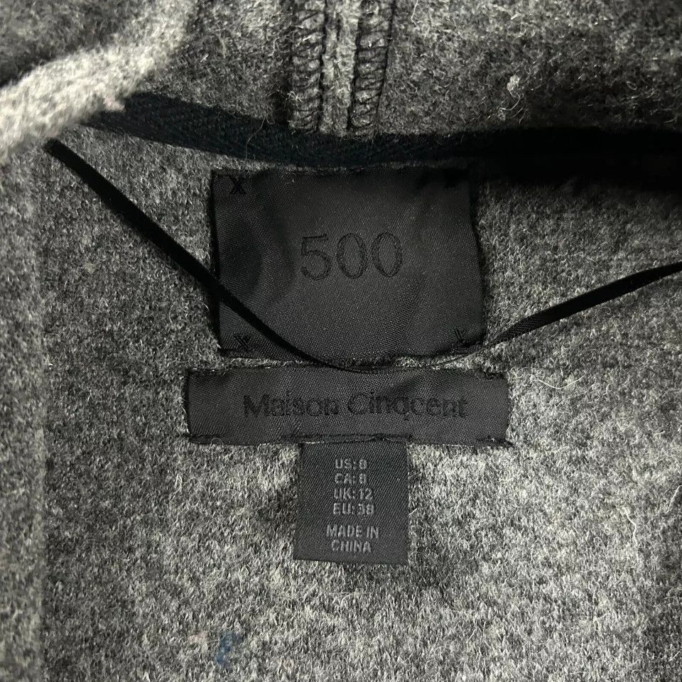 Other Maison Cinqcent 500 Cardigan Womens 8 Sweater Open Front Size M / US 6-8 / IT 42-44 - 3 Thumbnail