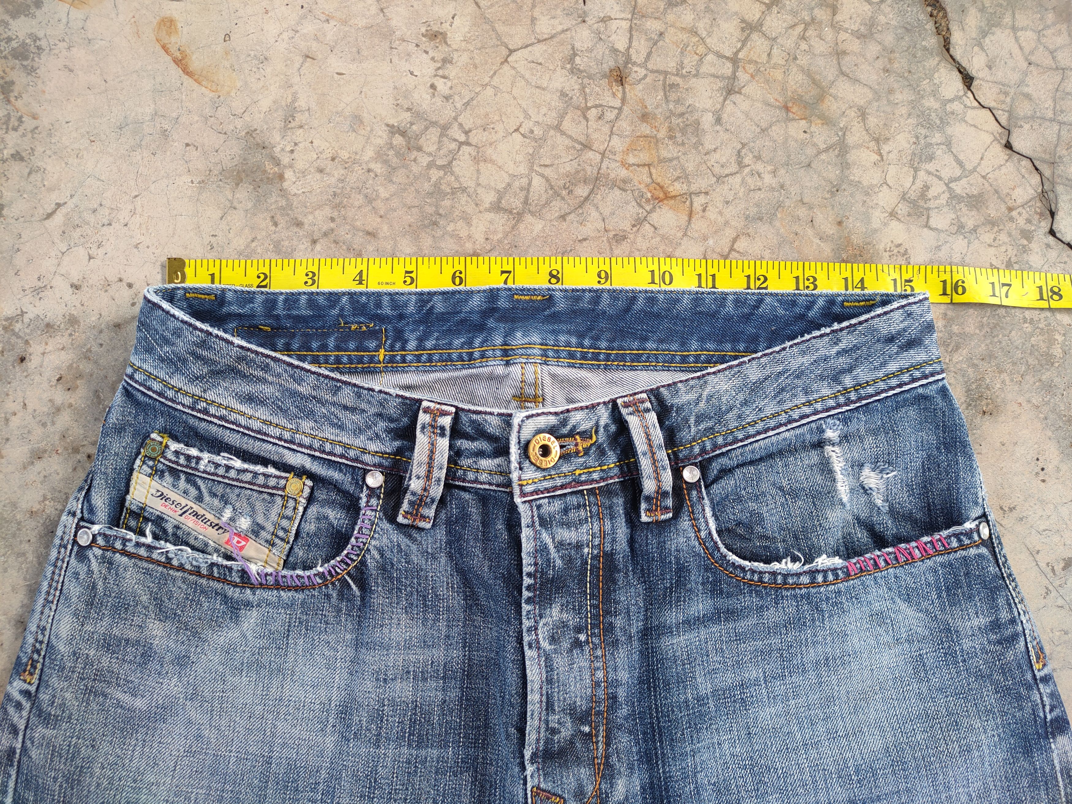 Diesel diesel button fly vintage jeans denim pants Size US 30 / EU 46 - 9 Thumbnail