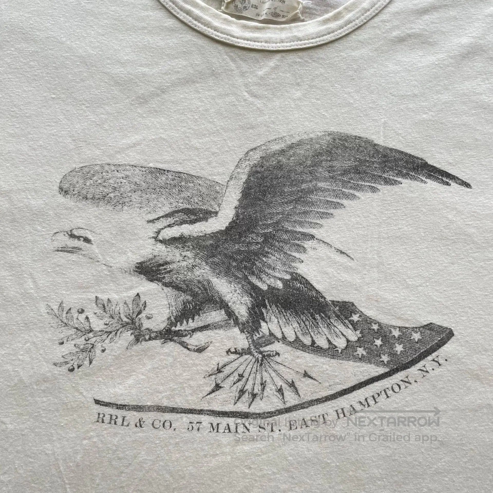 RRL Ralph Lauren RRL Eagle Print Short Sleeve T. Size US S / EU 44-46 / 1 - 2 Thumbnail