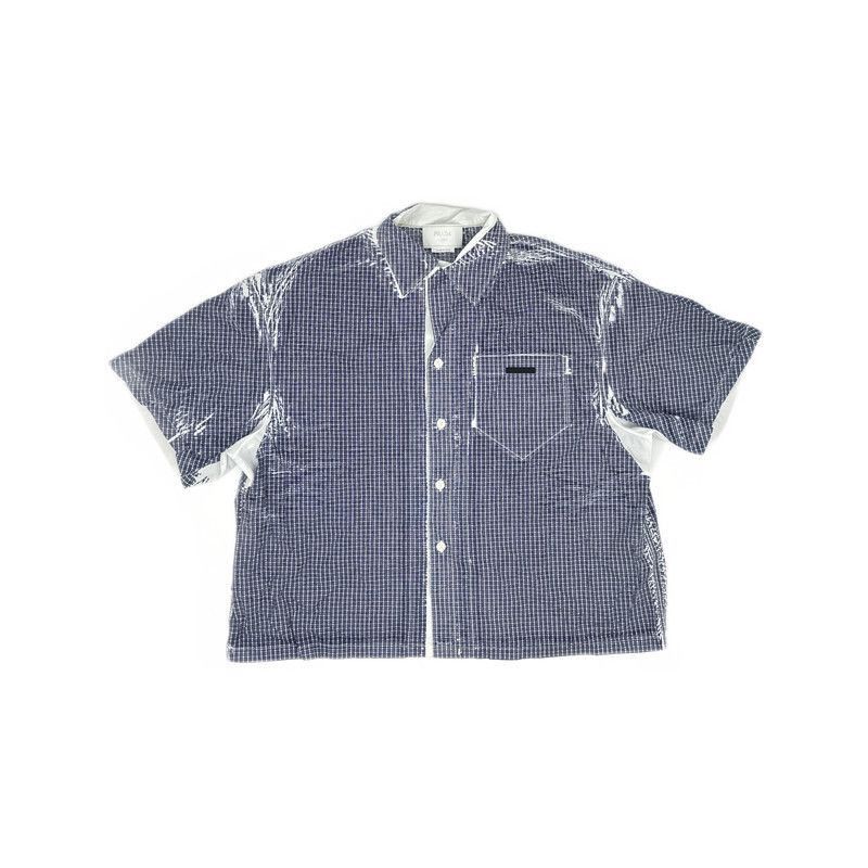 Prada Prada Casual Short Sleeve ButtonUp Shirt-2506 Size US XXL / EU 58 / 5 - 2 Thumbnail