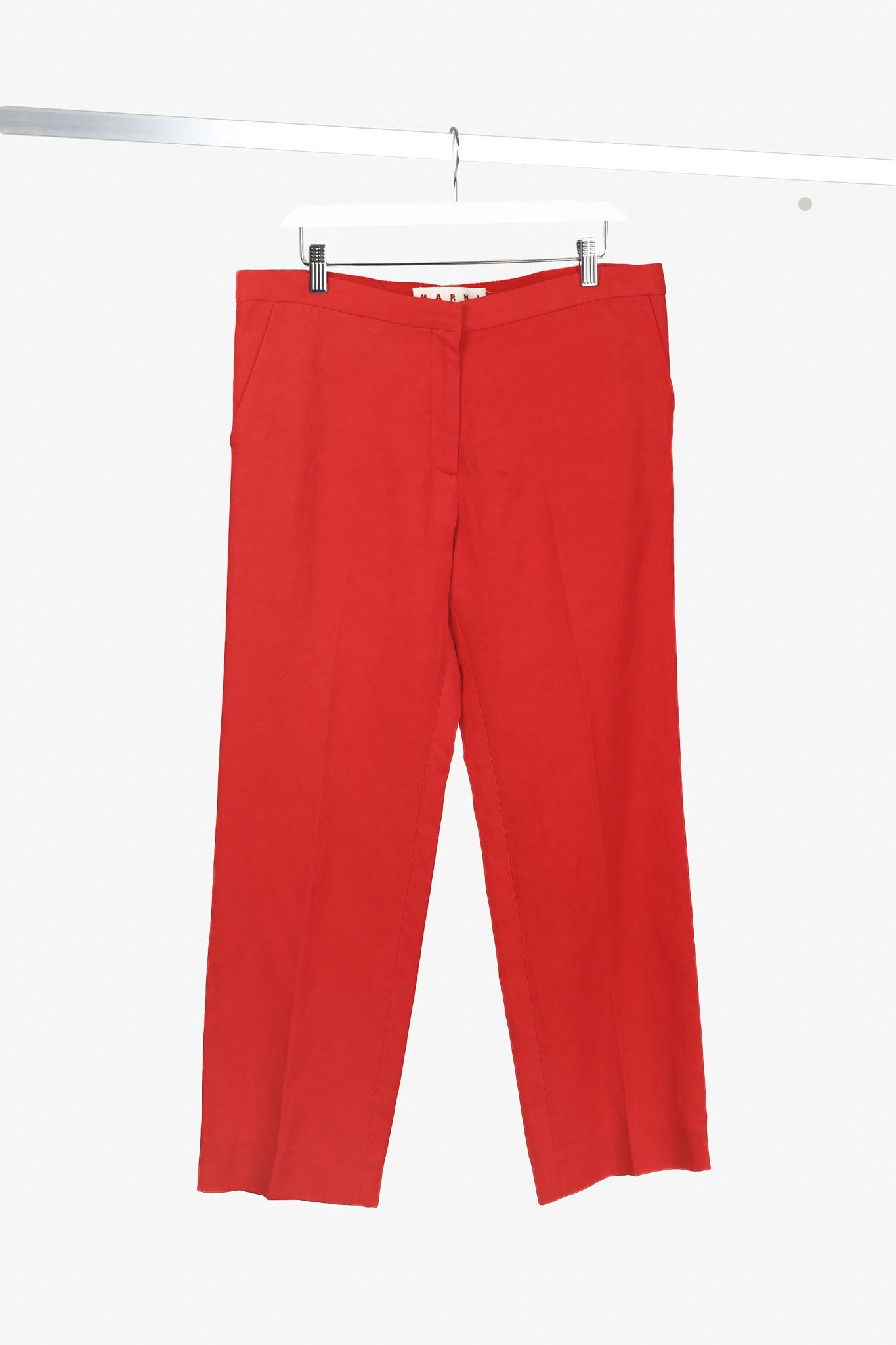 Marni Marni Tomato Red Chino Pan Size 35" - 1 Thumbnail