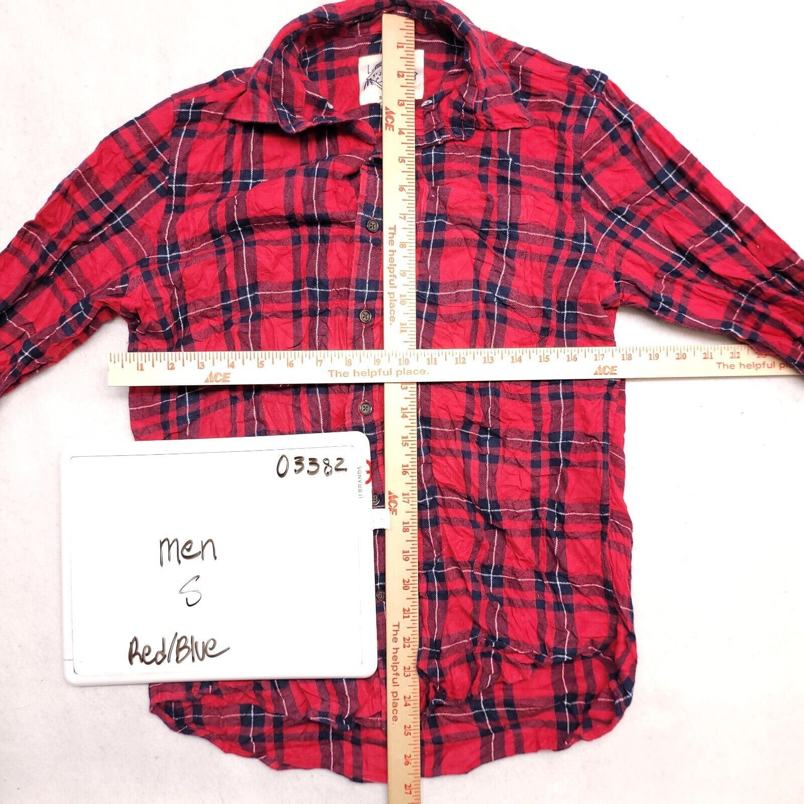 St. Johns Bay St Johns Bay Buffalo Check Flannel Shirt Mens Size S Red Size US S / EU 44-46 / 1 - 6 Thumbnail